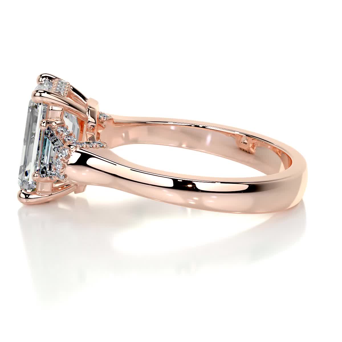 Viola Diamond Engagement Ring -14K Rose Gold、mySite、hinf8tx79