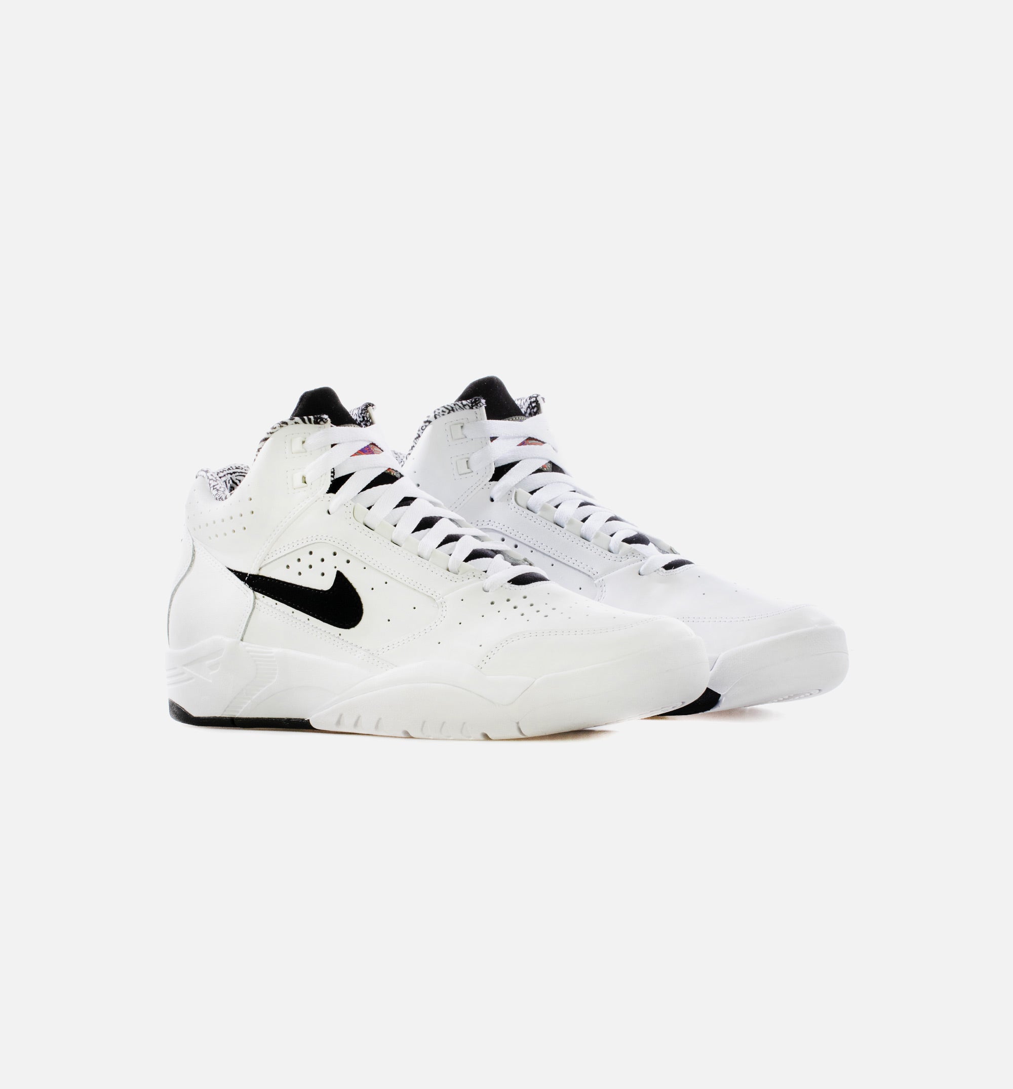 Air Flight Lite Mid Mens Lifestyle Shoe - White/Black、mySite、dreamappss
