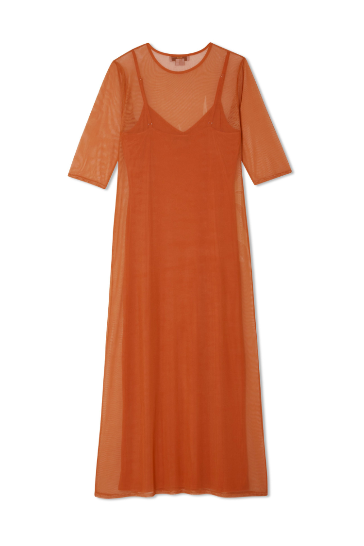 Orange Sol Izzy Dress、mySite、solidvoid