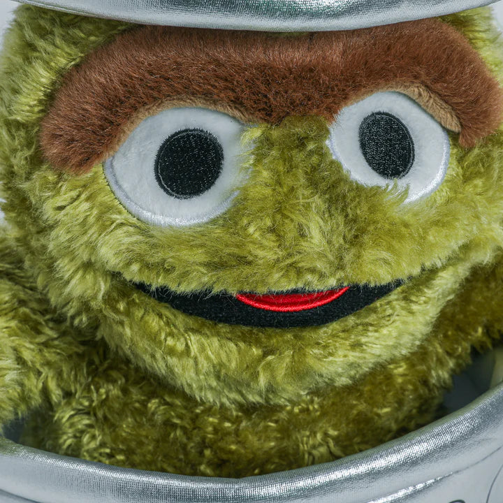 Kid Robot Sesame Street Oscar The Grouch In Trash Can Plush、mySite、hgirdovlk