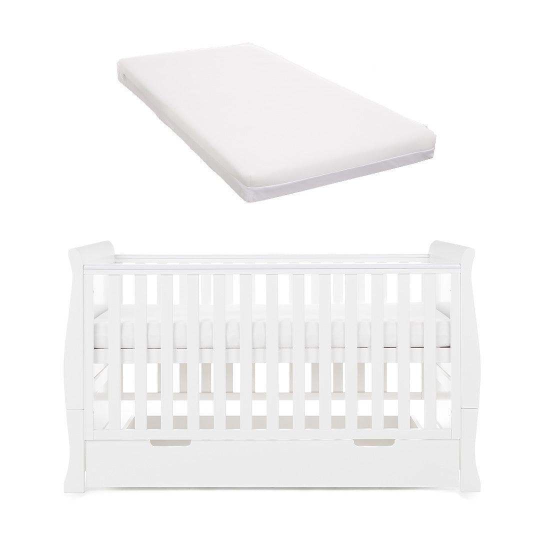  Obaby Stamford Classic Cot Bed - White、mySite、merchandisen