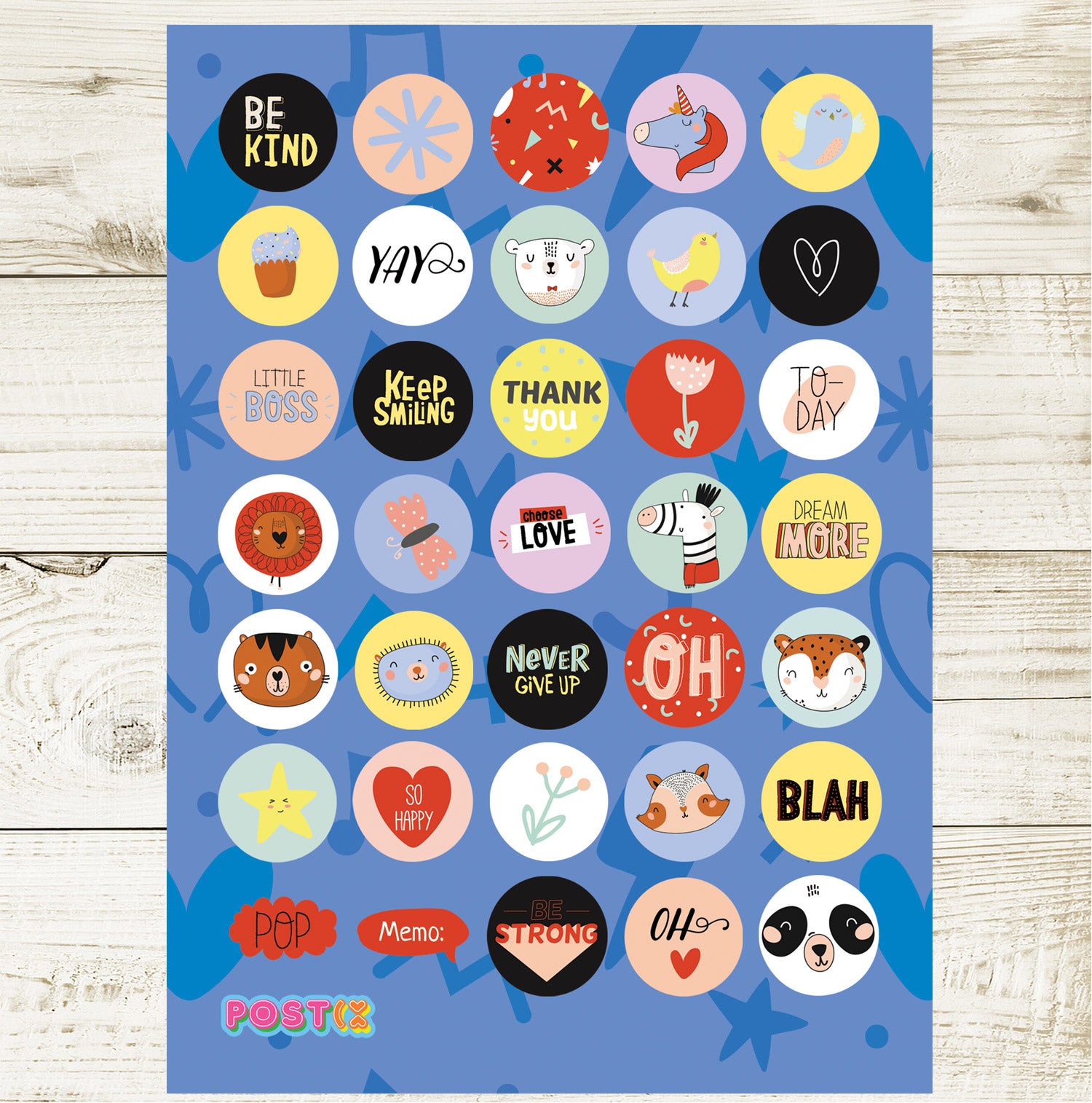  Animal Plans Sticker Sheet、mySite、ghnorth