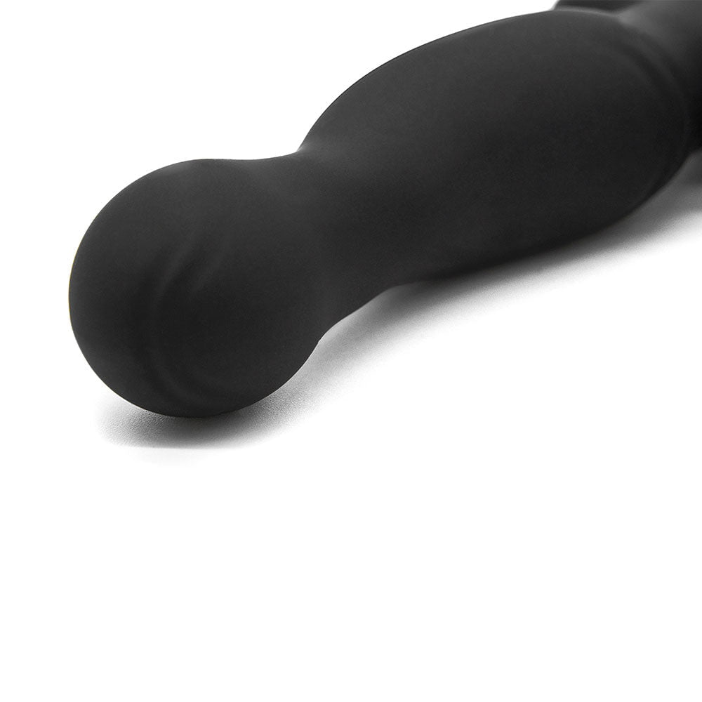 Remote Controlled Rotating & Vibrating Silicone Prostate Vibrator for Men、mySite、bottomscart