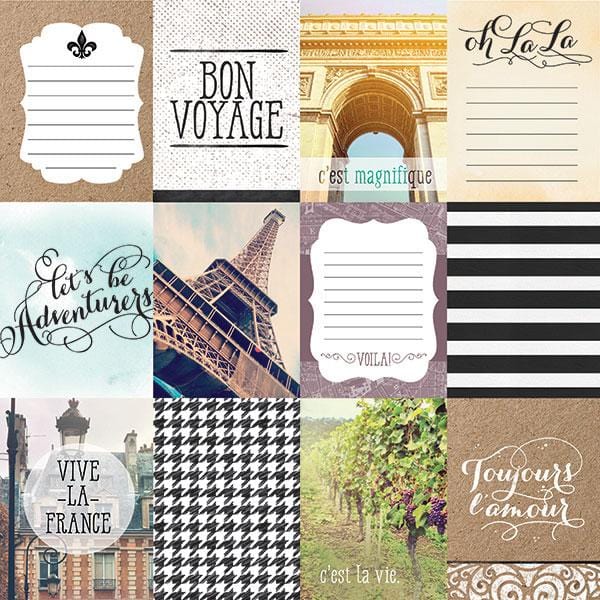  Scrapbook Paper - France、mySite、ghnorth