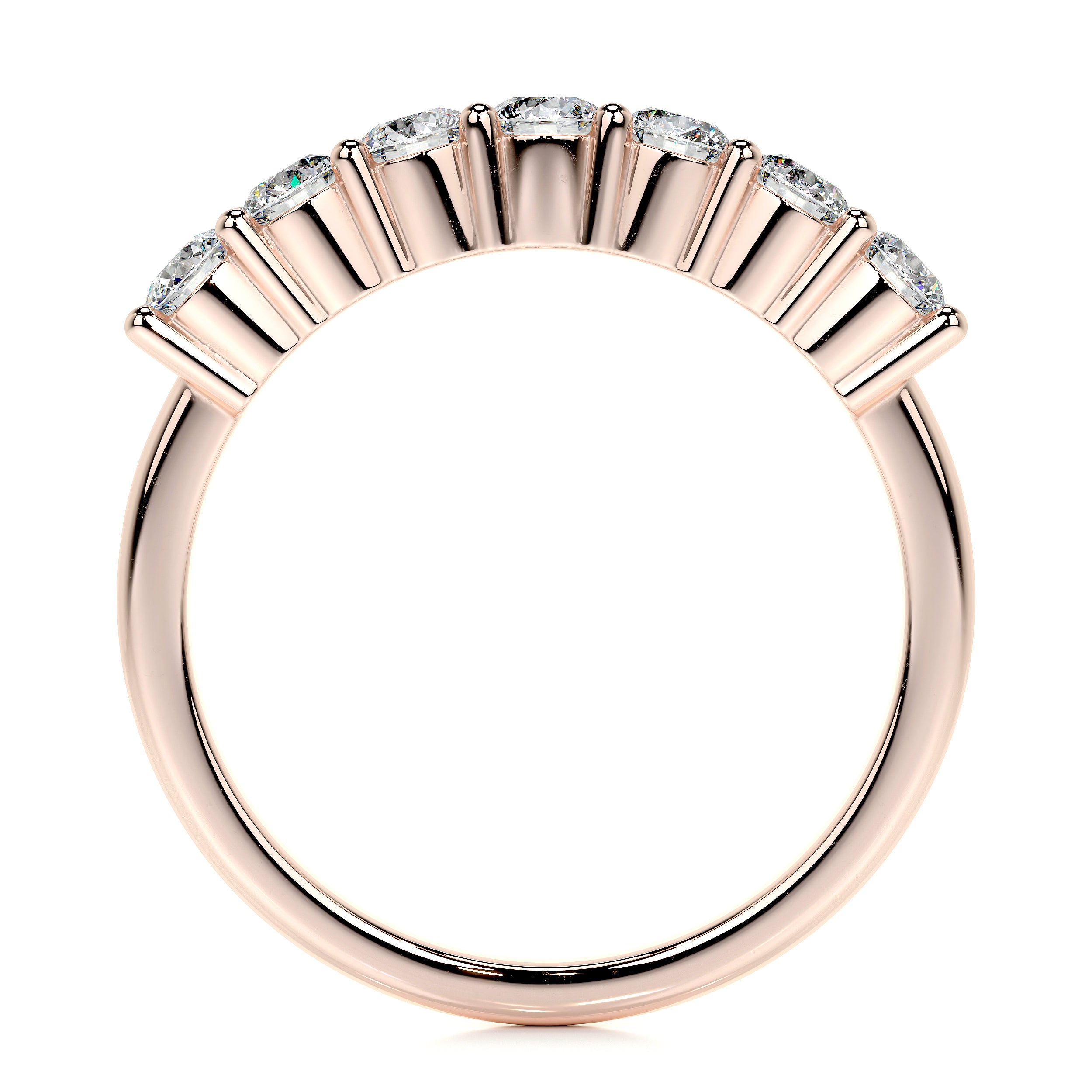 Catherine Lab Grown Diamond Wedding Ring (0.75 Carat) -14K Rose Gold、mySite、hinf8tx79