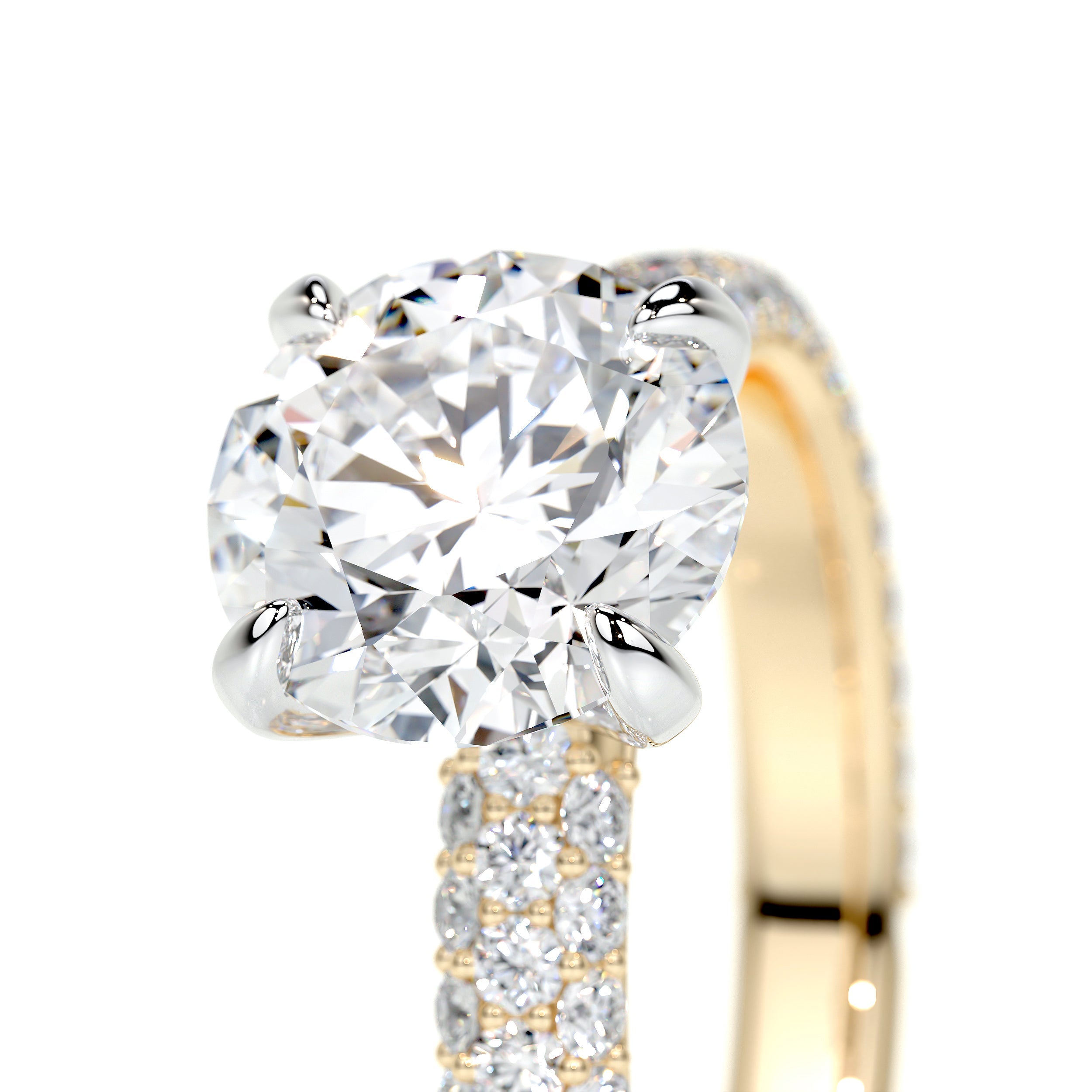 Charlotte Lab Grown Diamond Ring -18K Yellow Gold (RTS)、mySite、hinf8tx79