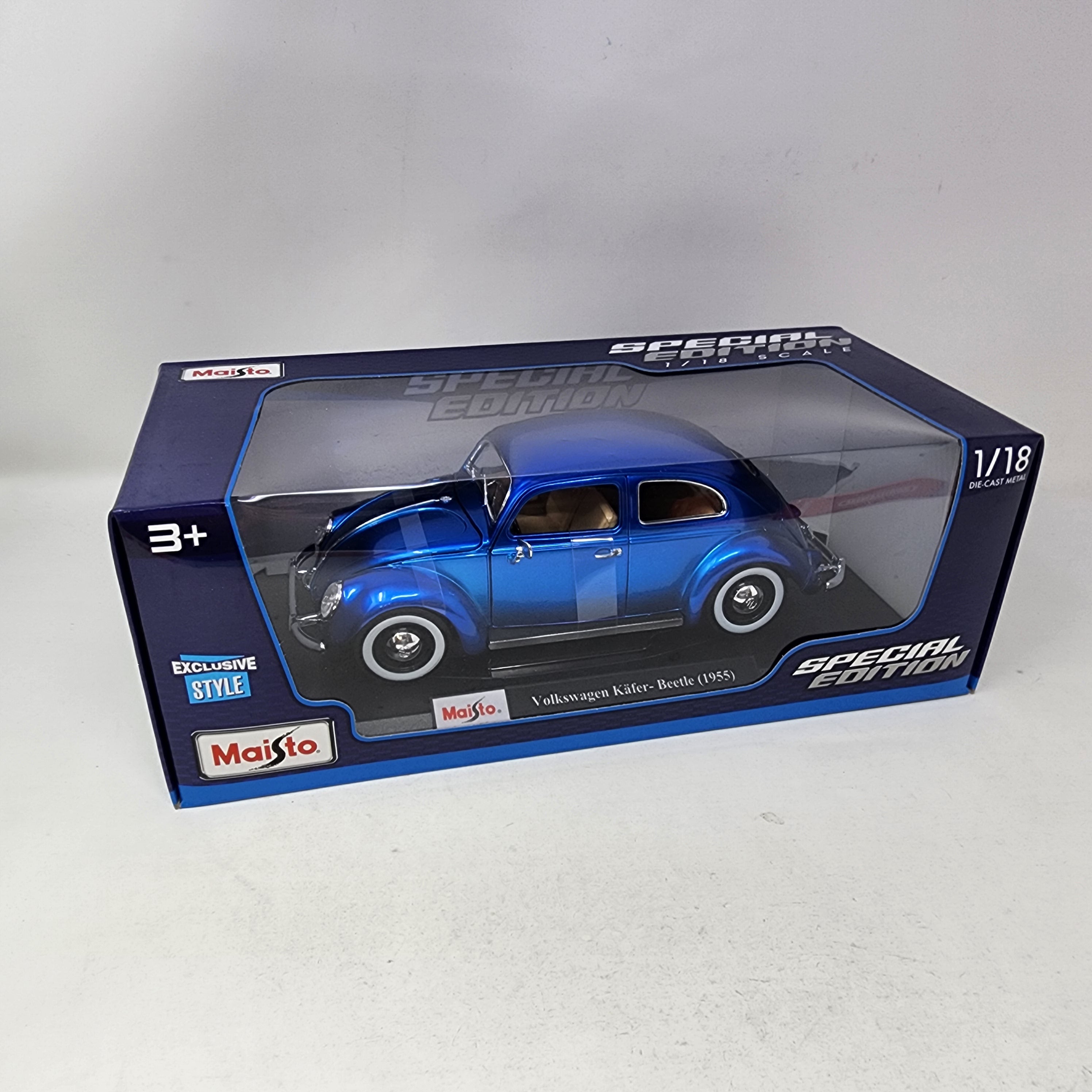 1955 Volkswagen Kafer Beetle * Maisto Special Edition 1/18 Scale、mySite、hgirdovlk