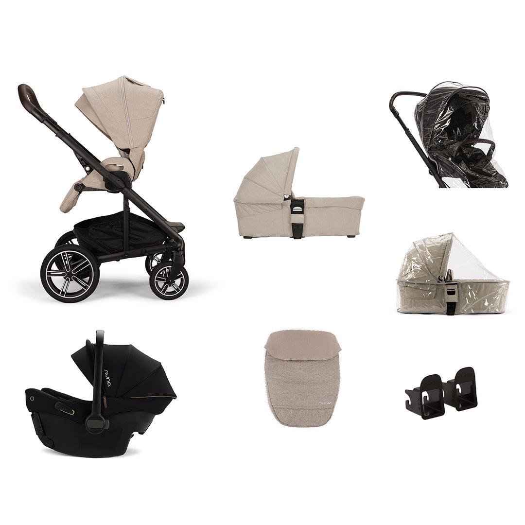  Nuna MIXX NEXT + PIPA NEXT Travel System、mySite、merchandisen