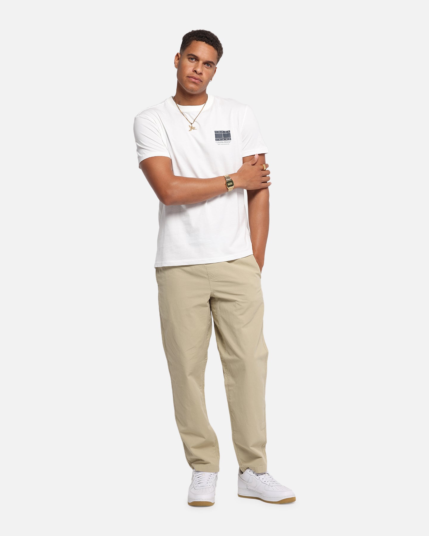 Tommy Jeans Regular DNA Graphic T-Shirt Ecru、mySite、zt4zffjzw