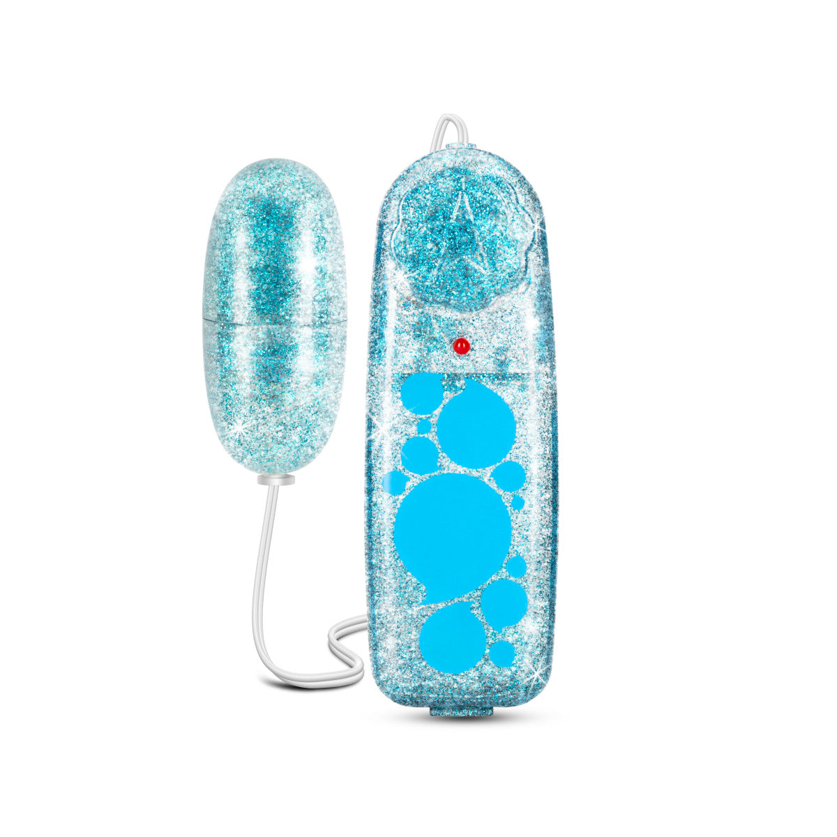 B Yours By Blush® | Glitter Power Bullet Blue 2.25-Inch Vibrating Bullet、mySite、bottomscart