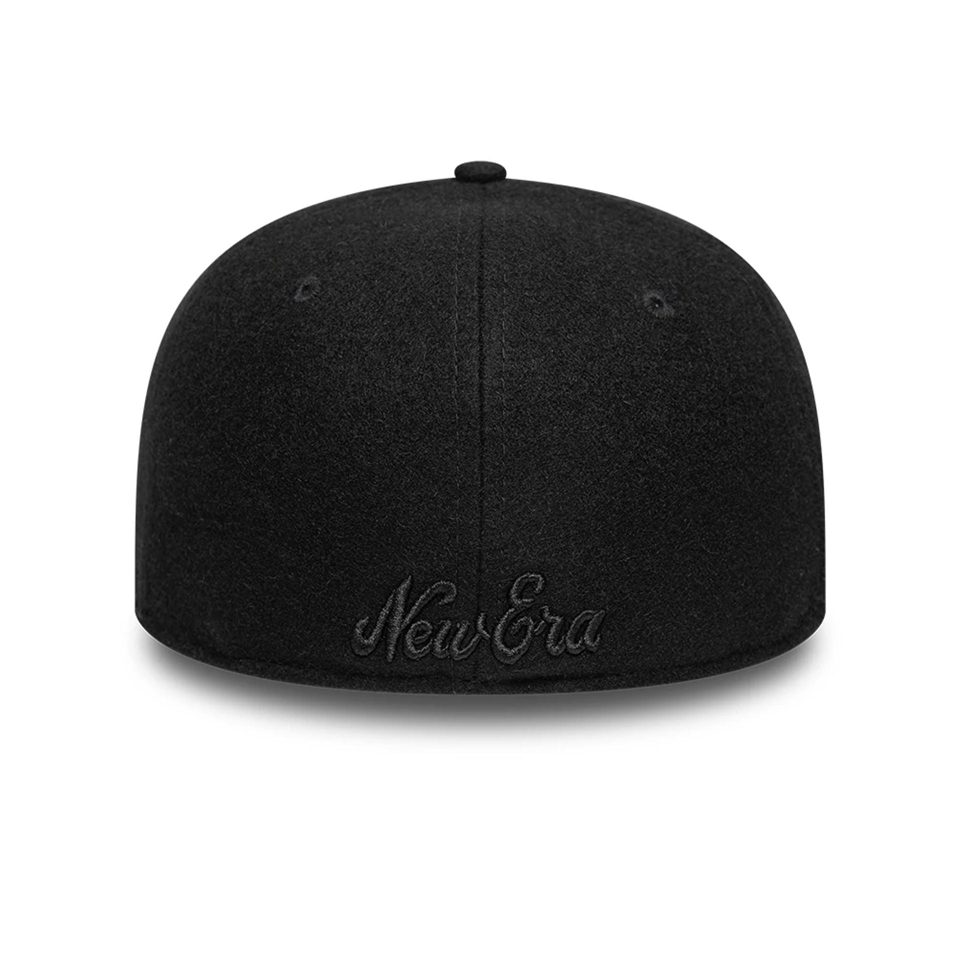 New Era Melton Wool Black Low Profile 59FIFTY Fitted Cap、mySite、vikingsvslions