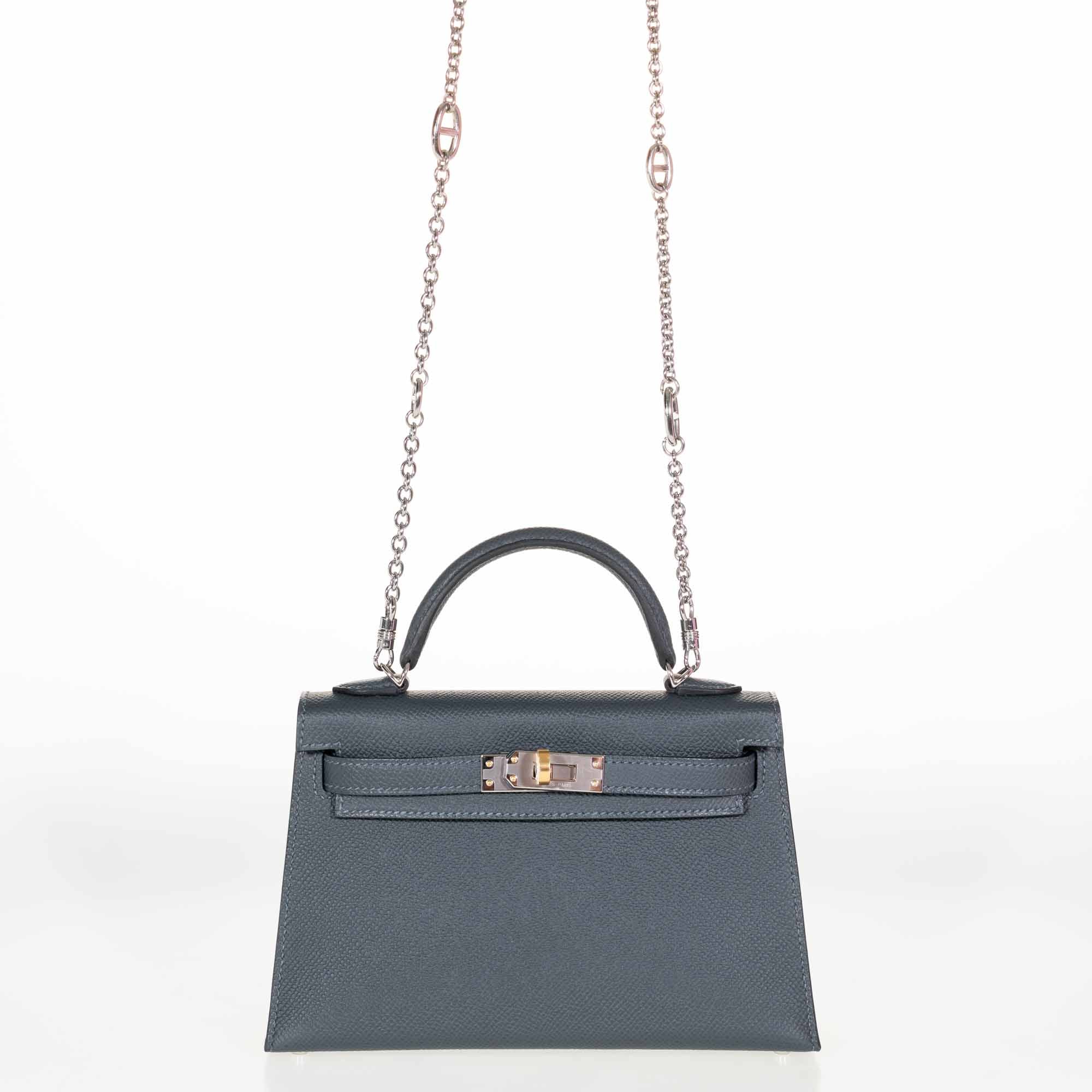 Hermès Kelly 20 Mini II Sellier Gris Misty Epsom Electrum Hardware、mySite、garminoutage.com