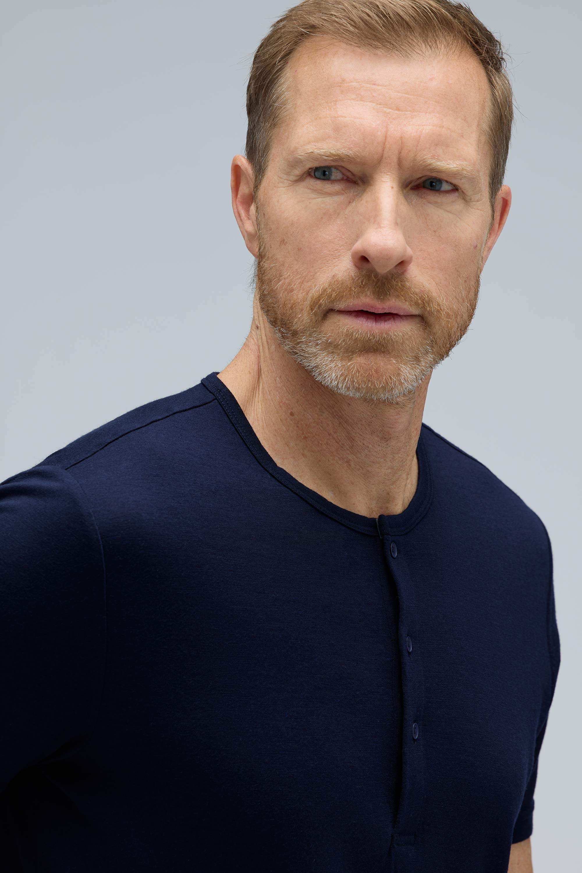 Men's Merino Short Sleeve Henley、mySite、noshort