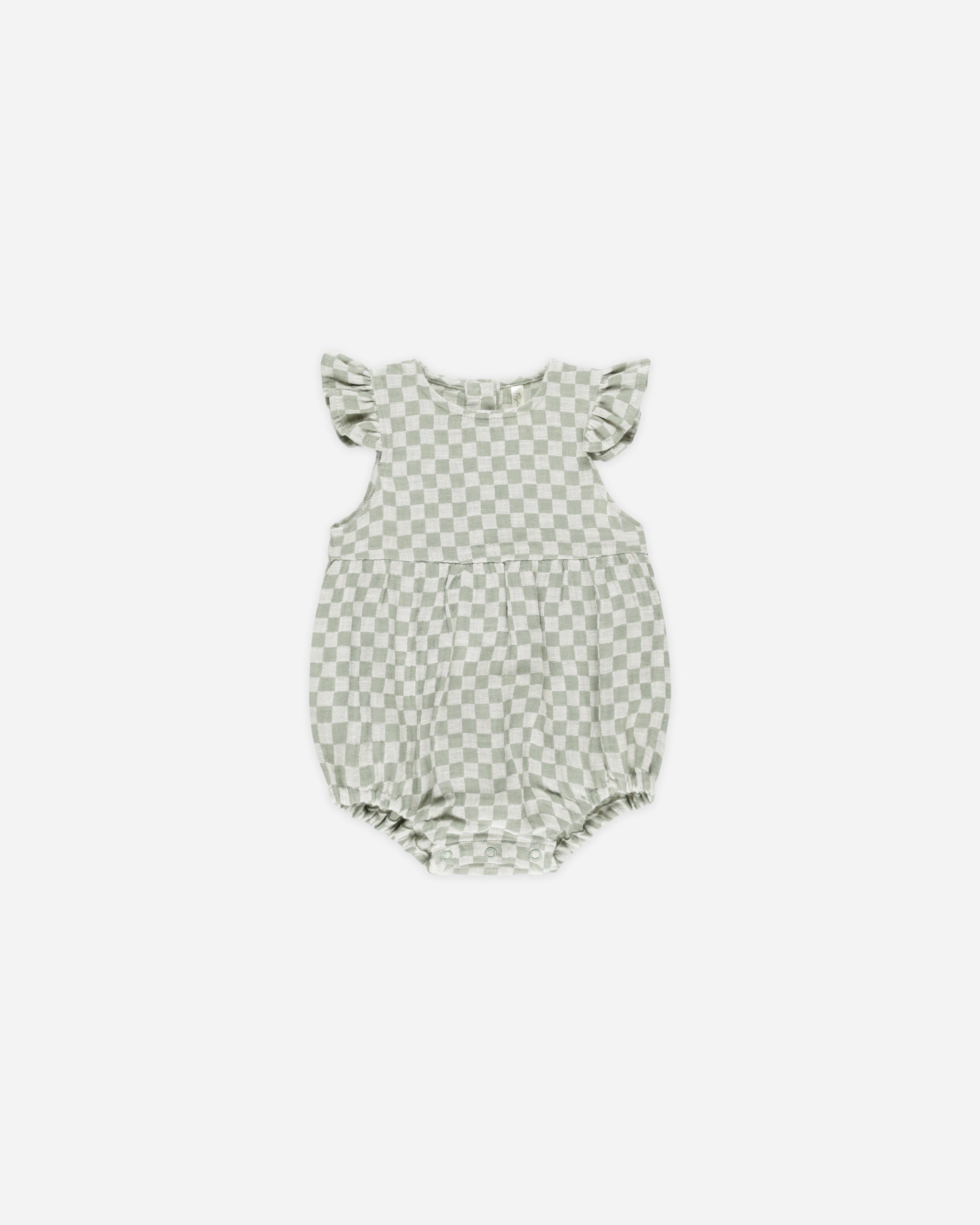  Amelia Romper || Sage Check、mySite、layawaytickets