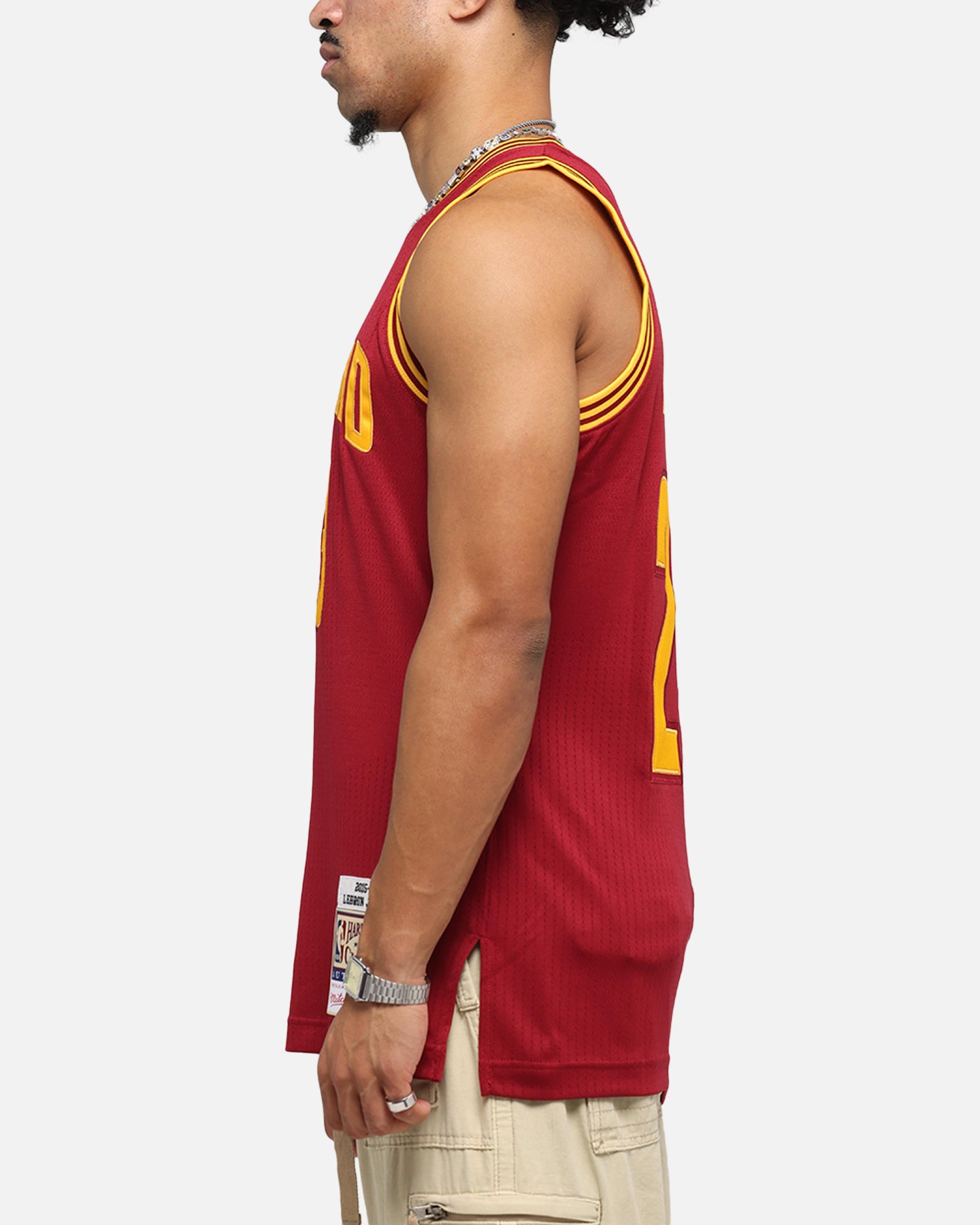 Mitchell & Ness Cleveland Cavaliers Lebron James 2015 Dark Jersey Burgundy、mySite、zt4zffjzw