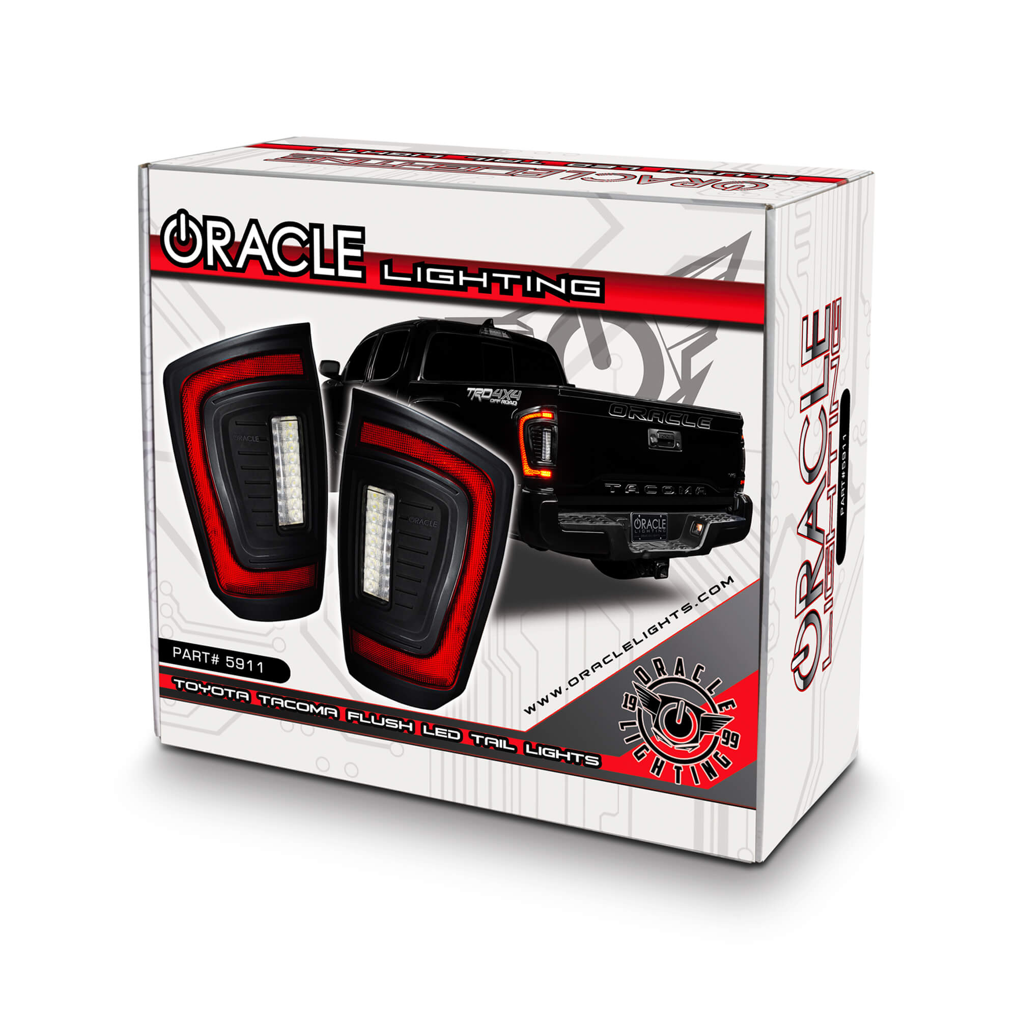 ORACLE Lighting Flush Style LED Tail Lights for 2016-2023 Gen 3 Toyota Tacoma、mySite、nflplayoffbracketp