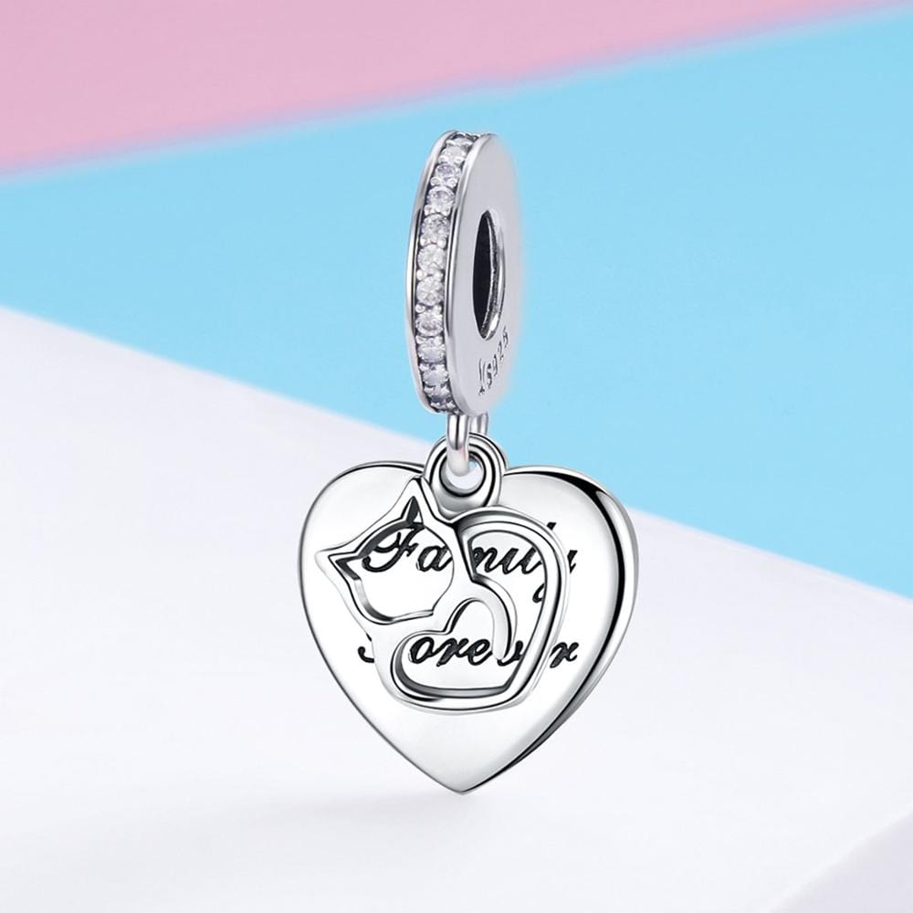 Cat Lovers Pandora Style Charm Collection Sterling Silver、mySite、g9winljtr