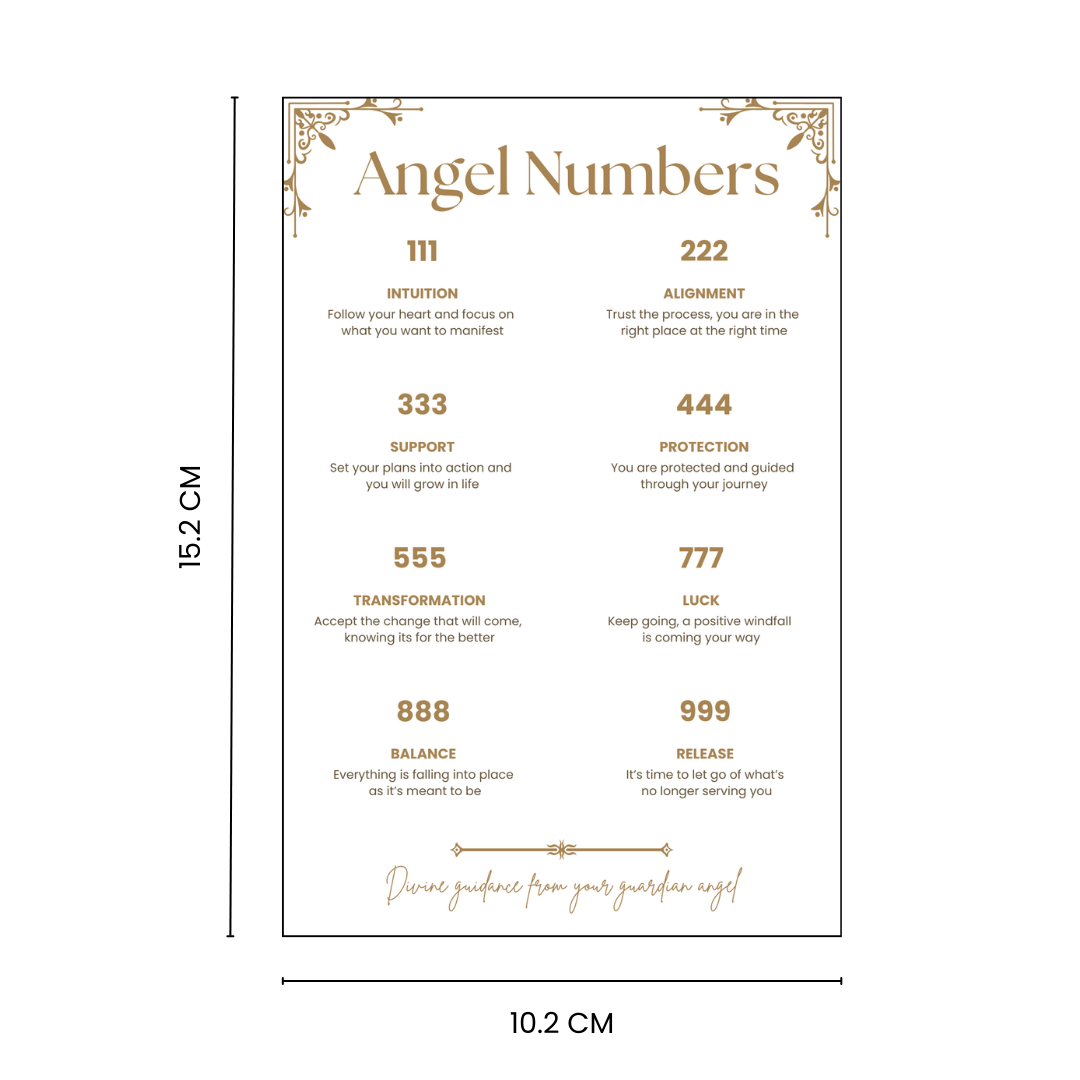 Angel Number Card / CRD0002、mySite、dreamappss