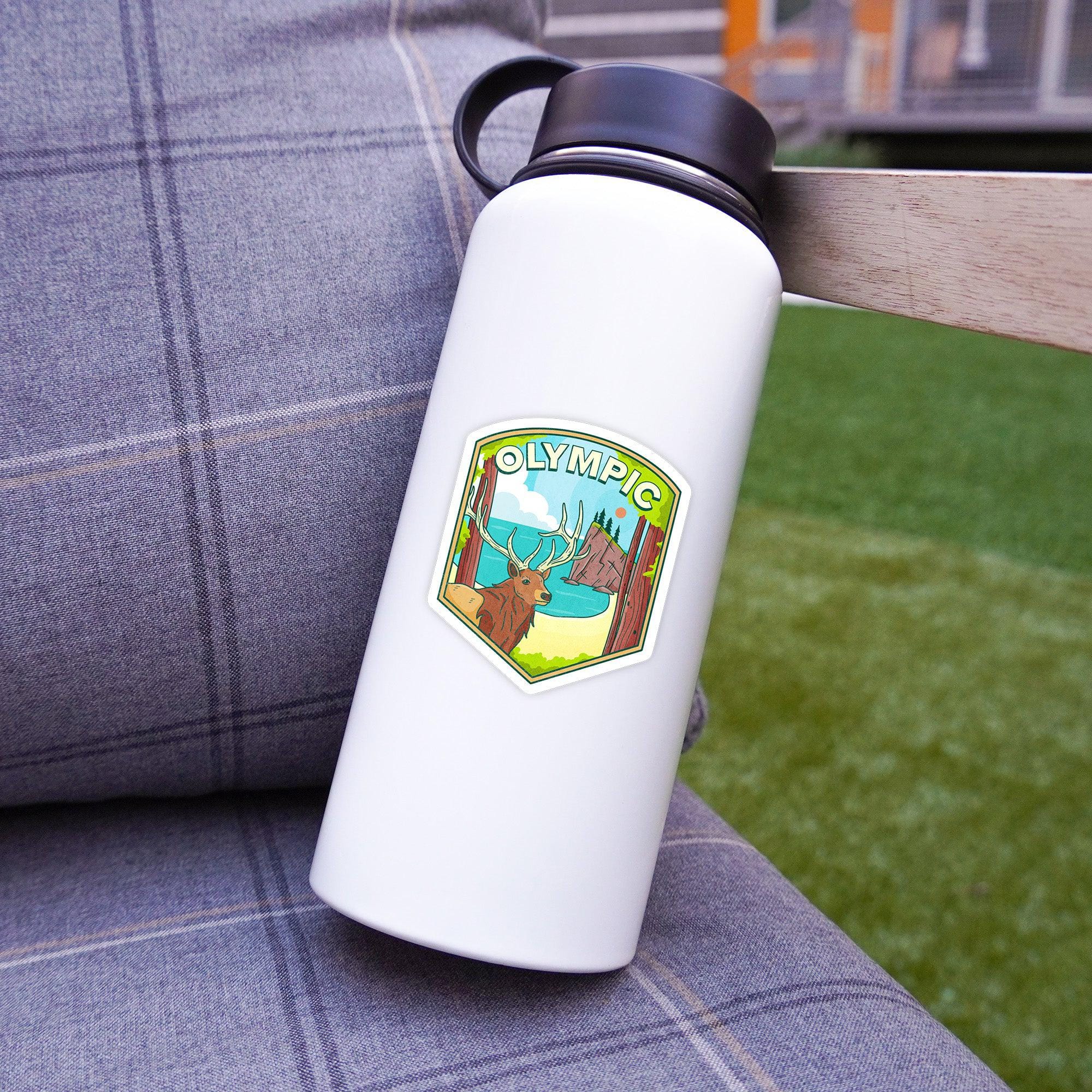  Olympic Penninsula Animal Sticker、mySite、elrpsem3k