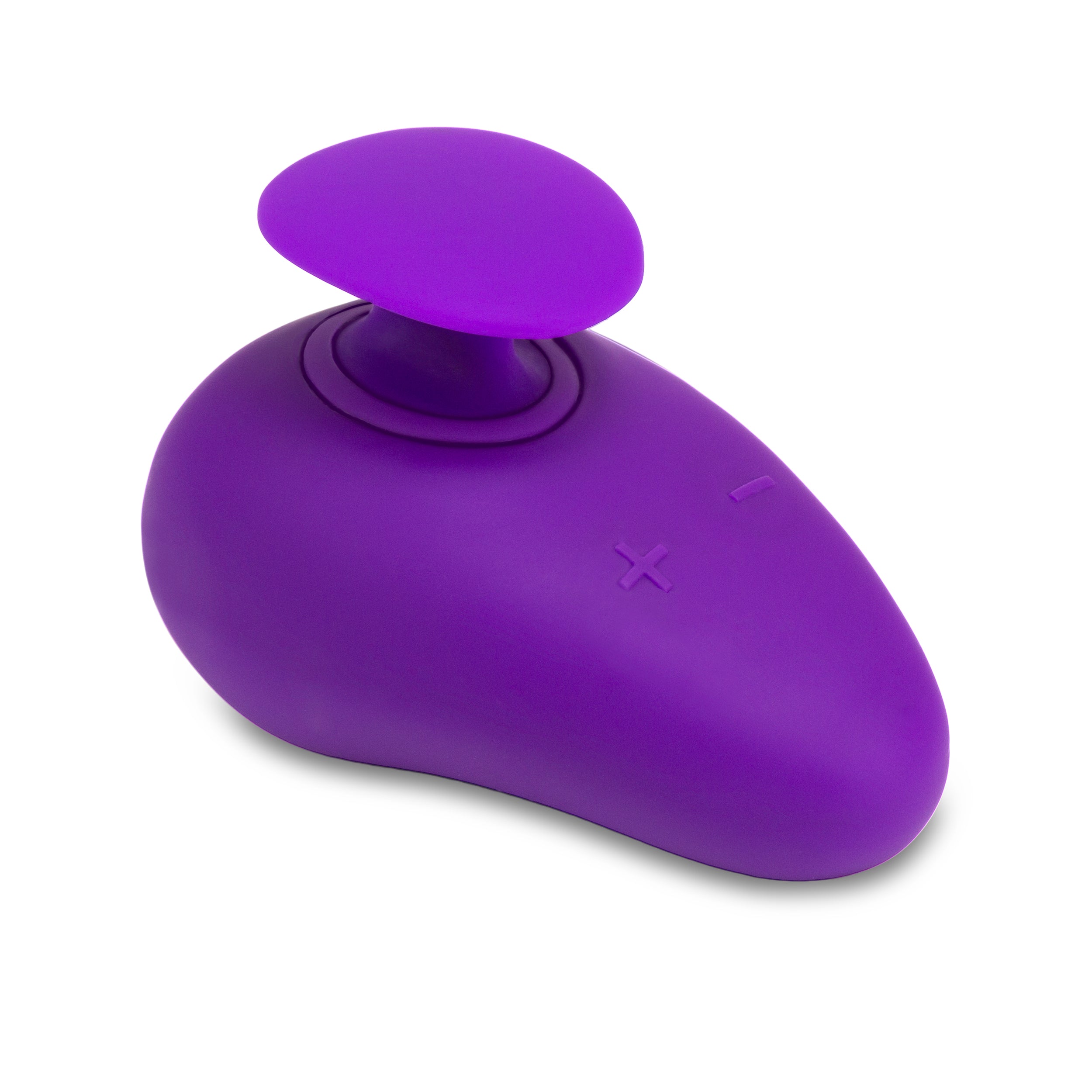 Wellness By Blush™ | Palm Sense RumboTech™ Purple UltraSilk® Vibrator - Made with Puria™ Silicone、mySite、bottomscart