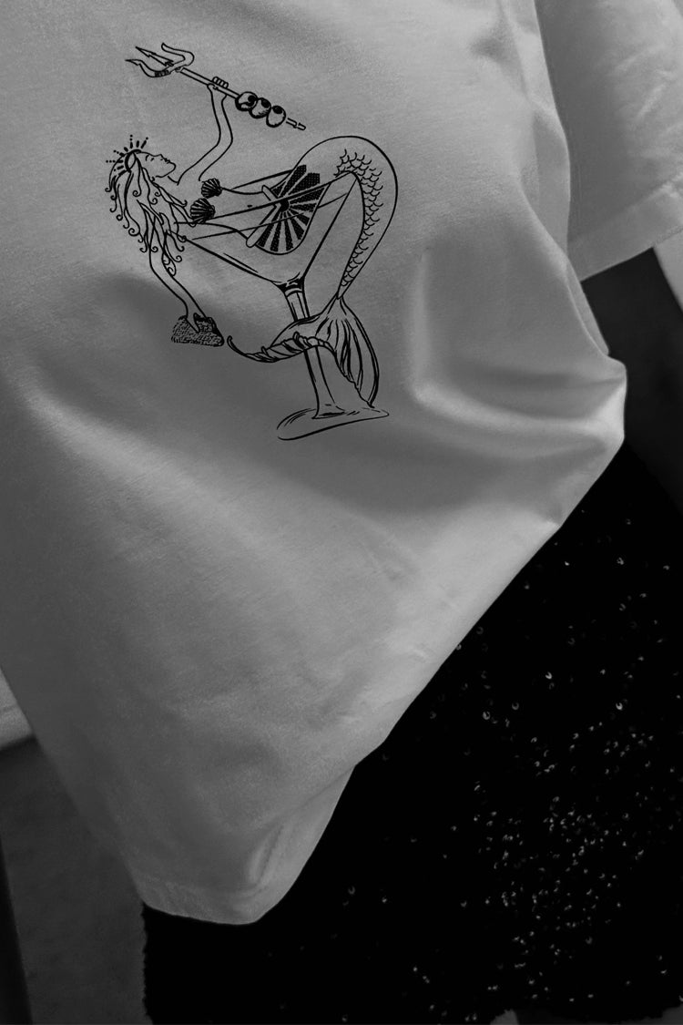 Mermaid Cocktail T-Shirt、mySite、solidvoid