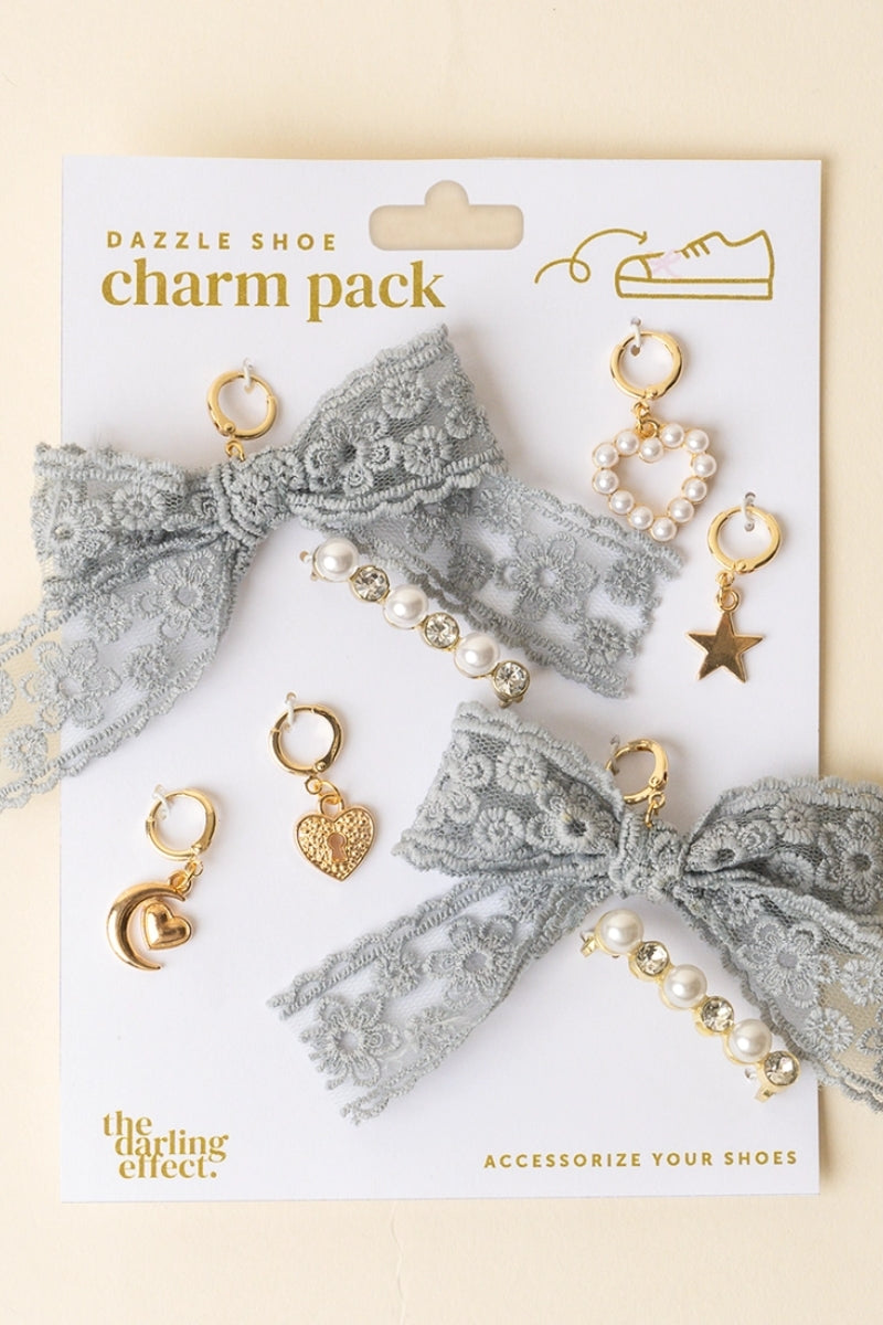 Dazzle Shoe Charm Pack-Stardust、mySite、hinf8tx79