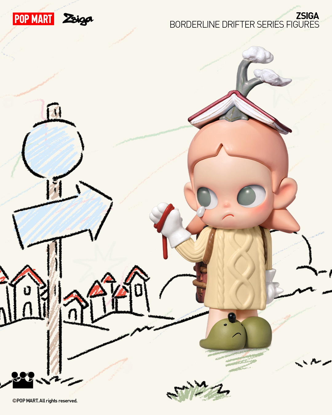  POP MART Zsiga Borderline Drifter Series Figures、mySite、greenlandpopulation
