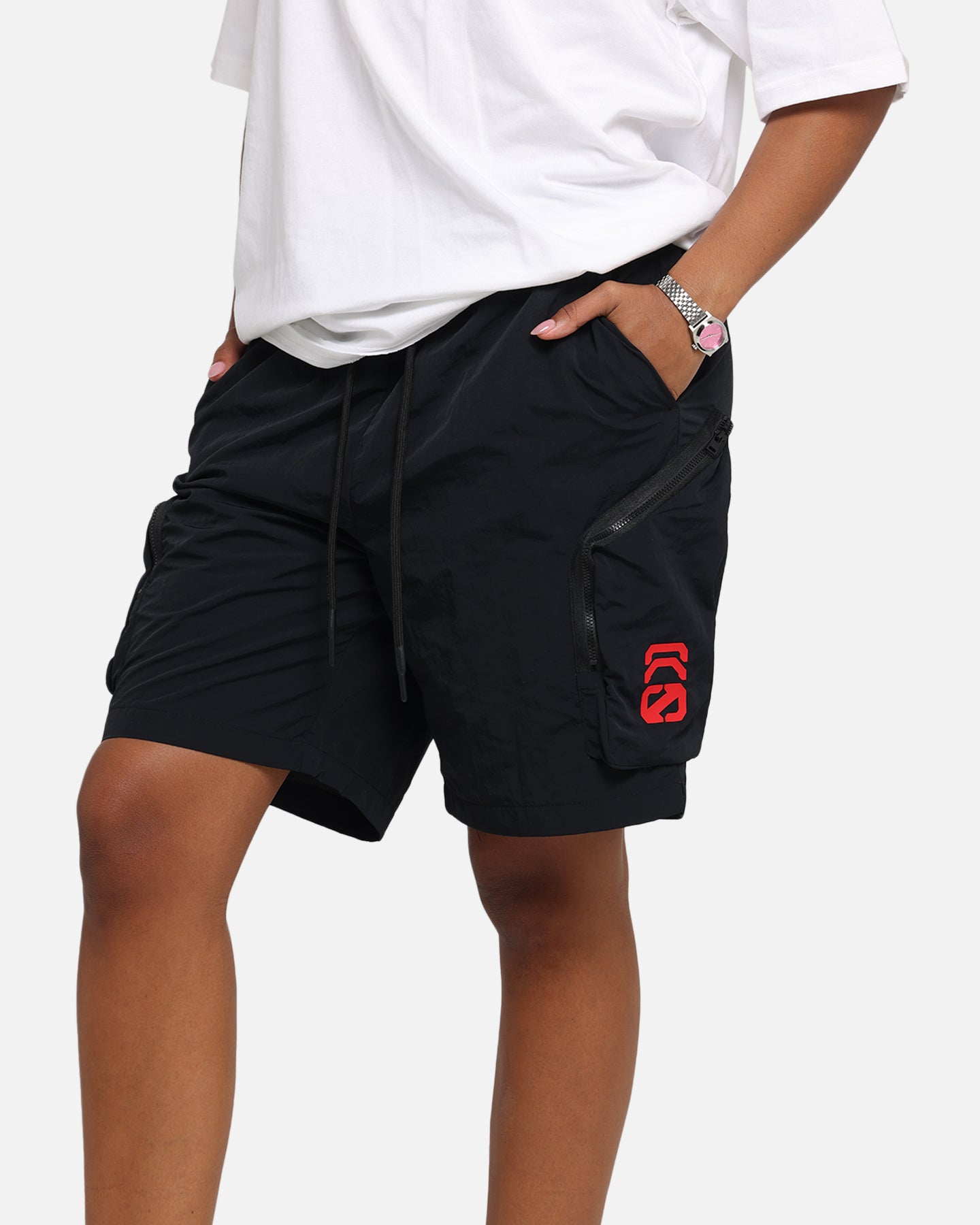 The Anti Order Faction Technical Shorts Black/Red、mySite、zt4zffjzw