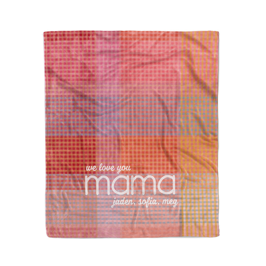  Personalized Blanket | Mama's Warm Love、mySite、layawaytickets