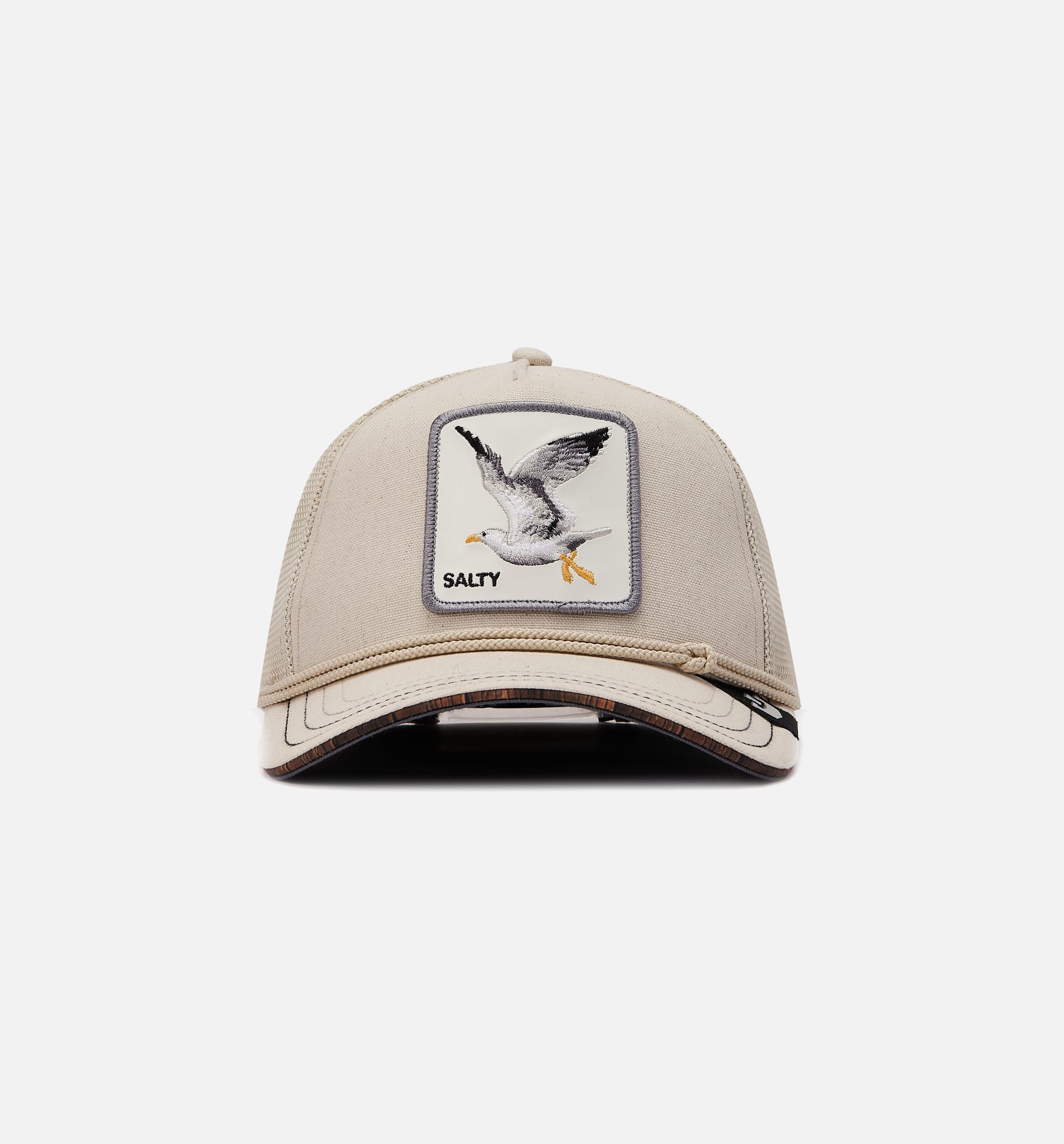 Meal Ticket Trucker Mens Hat - Natural/White、mySite、dreamappss