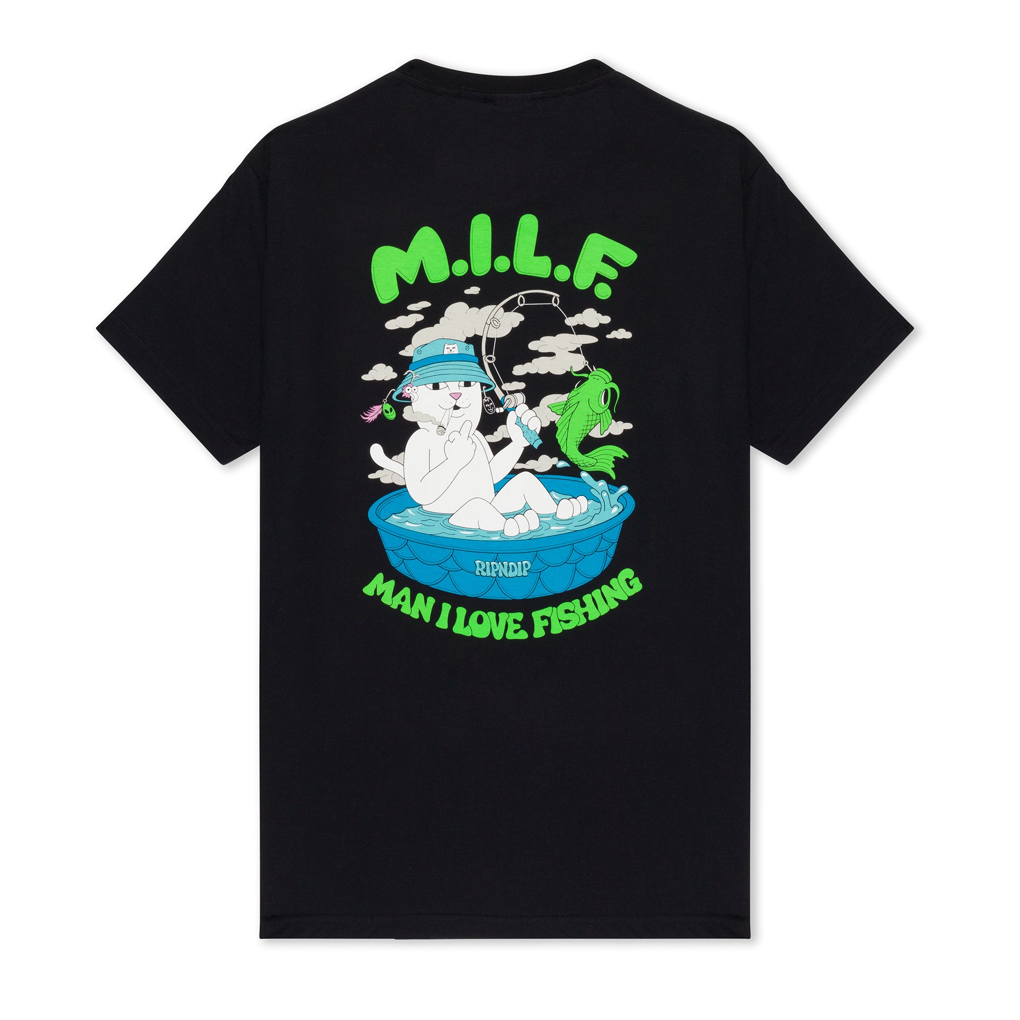  MILF Tee (Black)、mySite、merchandisen