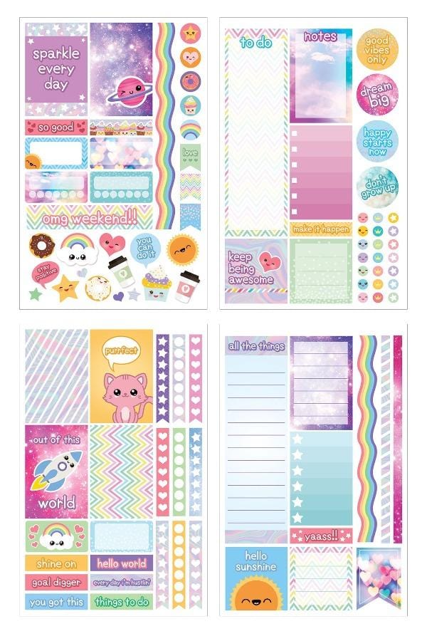  Planner Stickers - Kawaii Not?、mySite、ghnorth