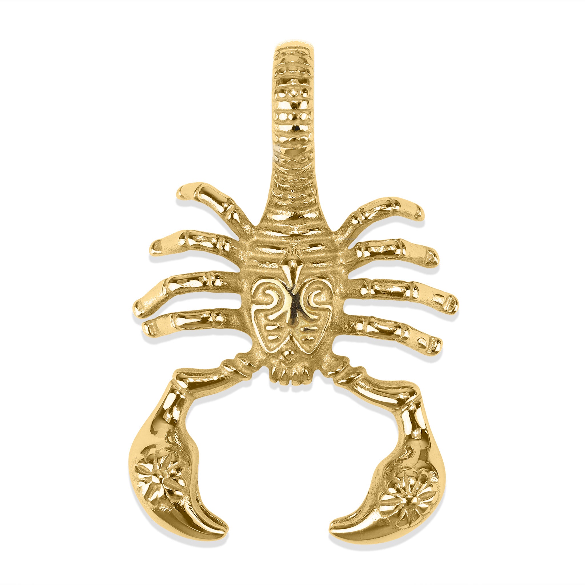18K PVD Coated Stainless Steel Large Scorpion Pendant / PDL9001、mySite、dreamappss