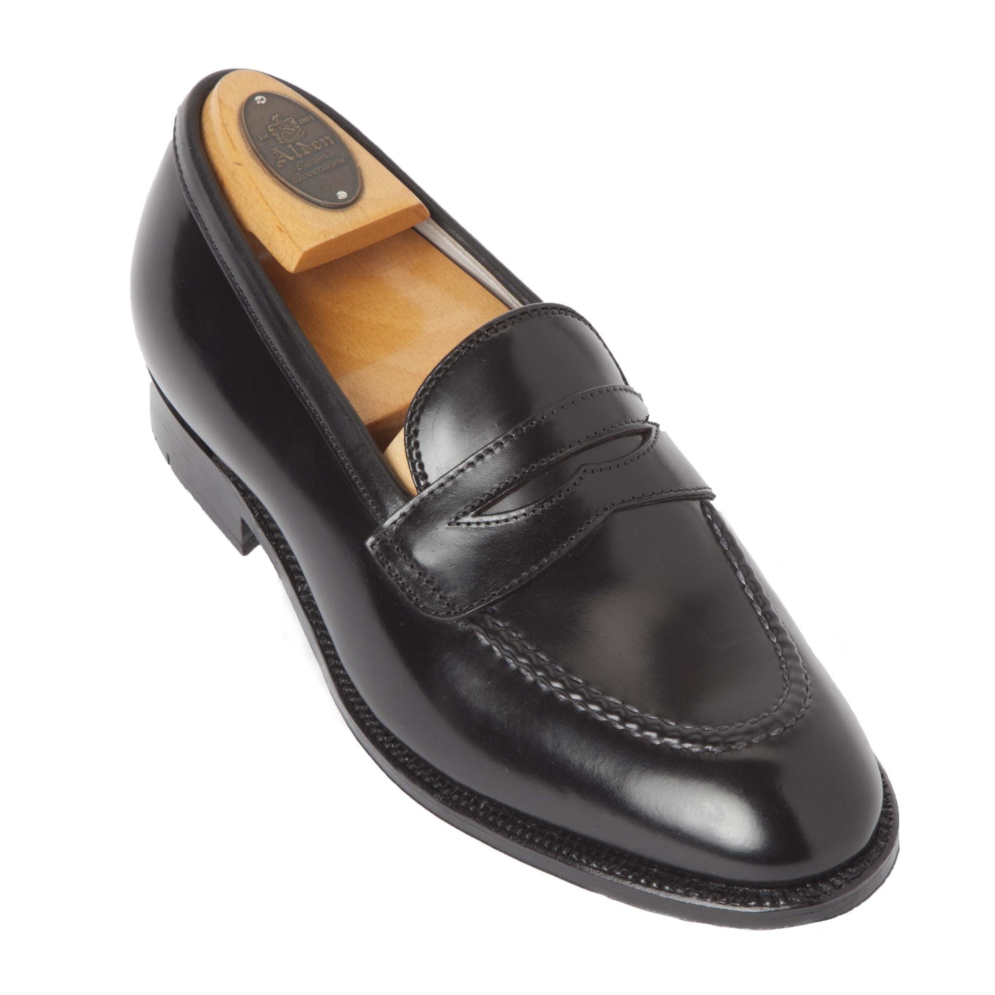  67269 - High Vamp Loafer in Black Shell Cordovan、mySite、preschool7hills
