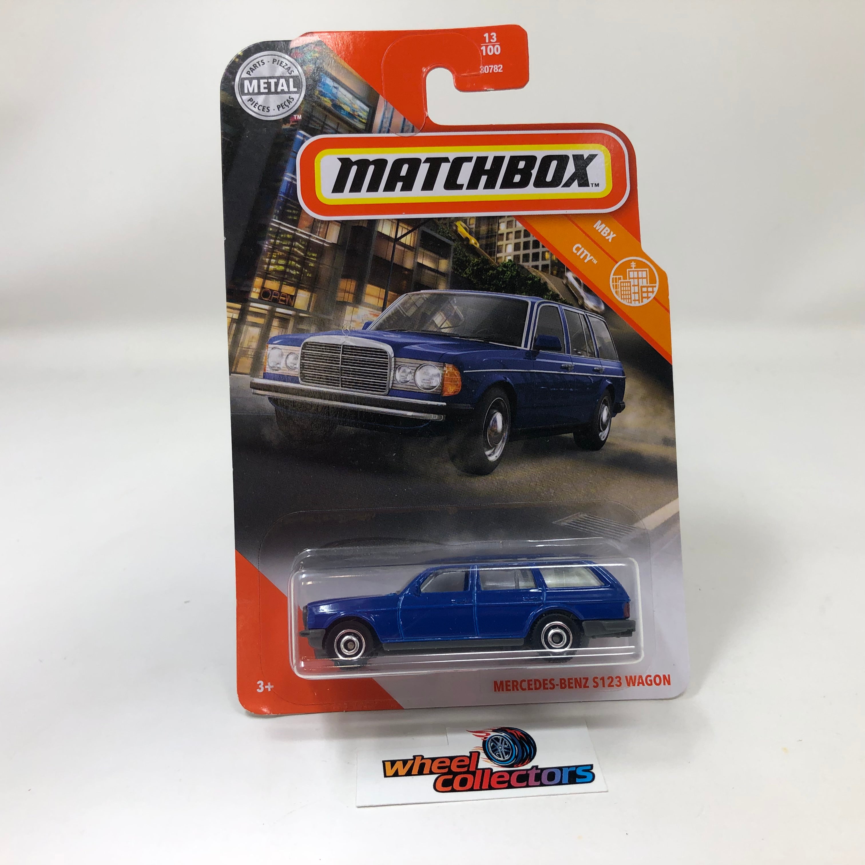 Mercedes-Benz S123 Wagon #13 * Blue * Matchbox Basic Series、mySite、hgirdovlk