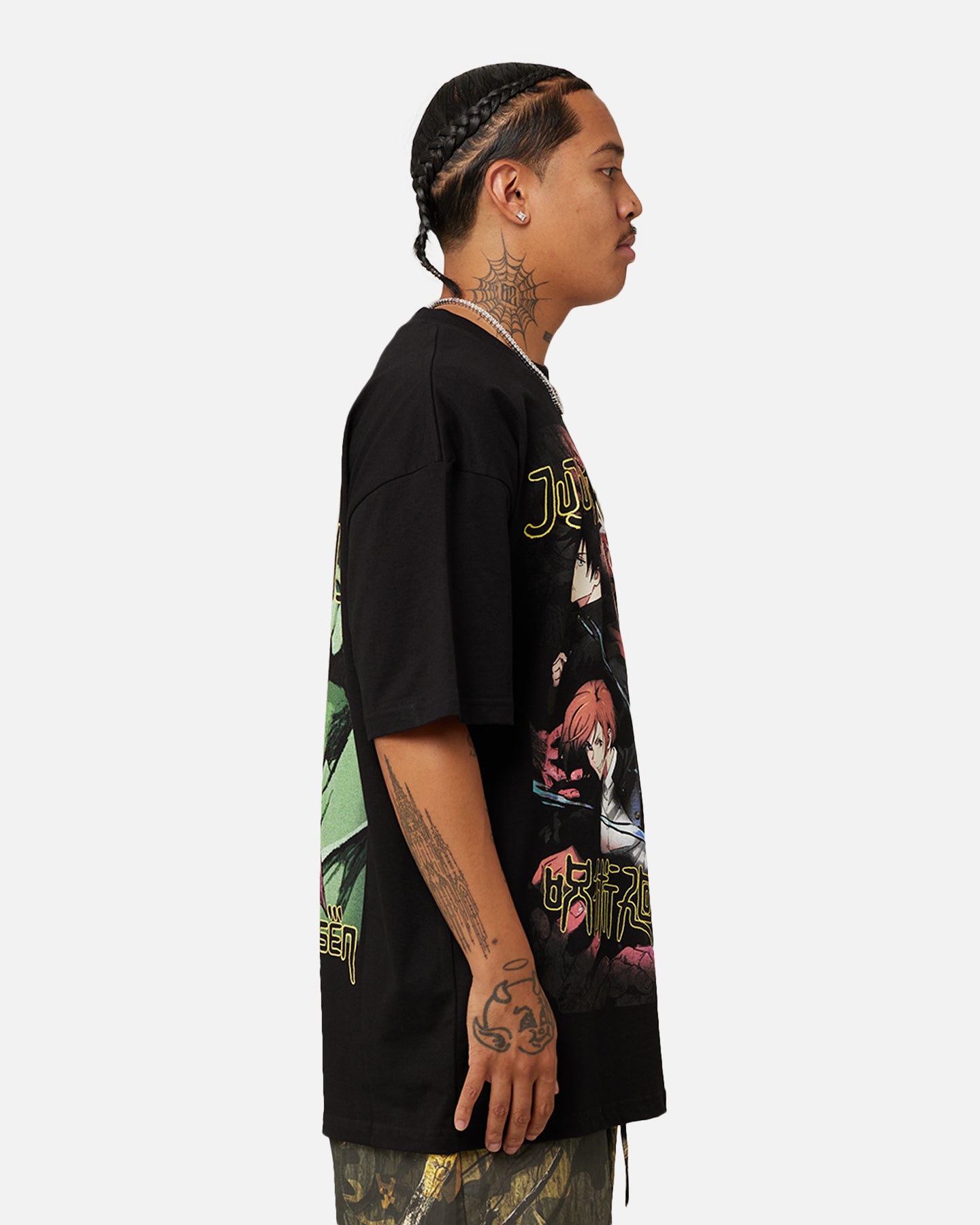 Goat Crew X Jujutsu Kaisen Heavyweight T-Shirt Black、mySite、zt4zffjzw