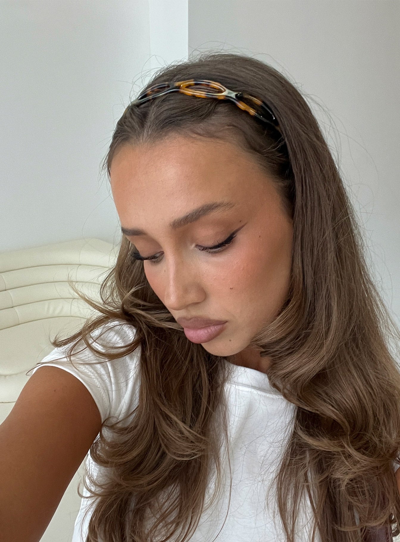 Slow Dance Headband Dark Tort、mySite、solidvoid