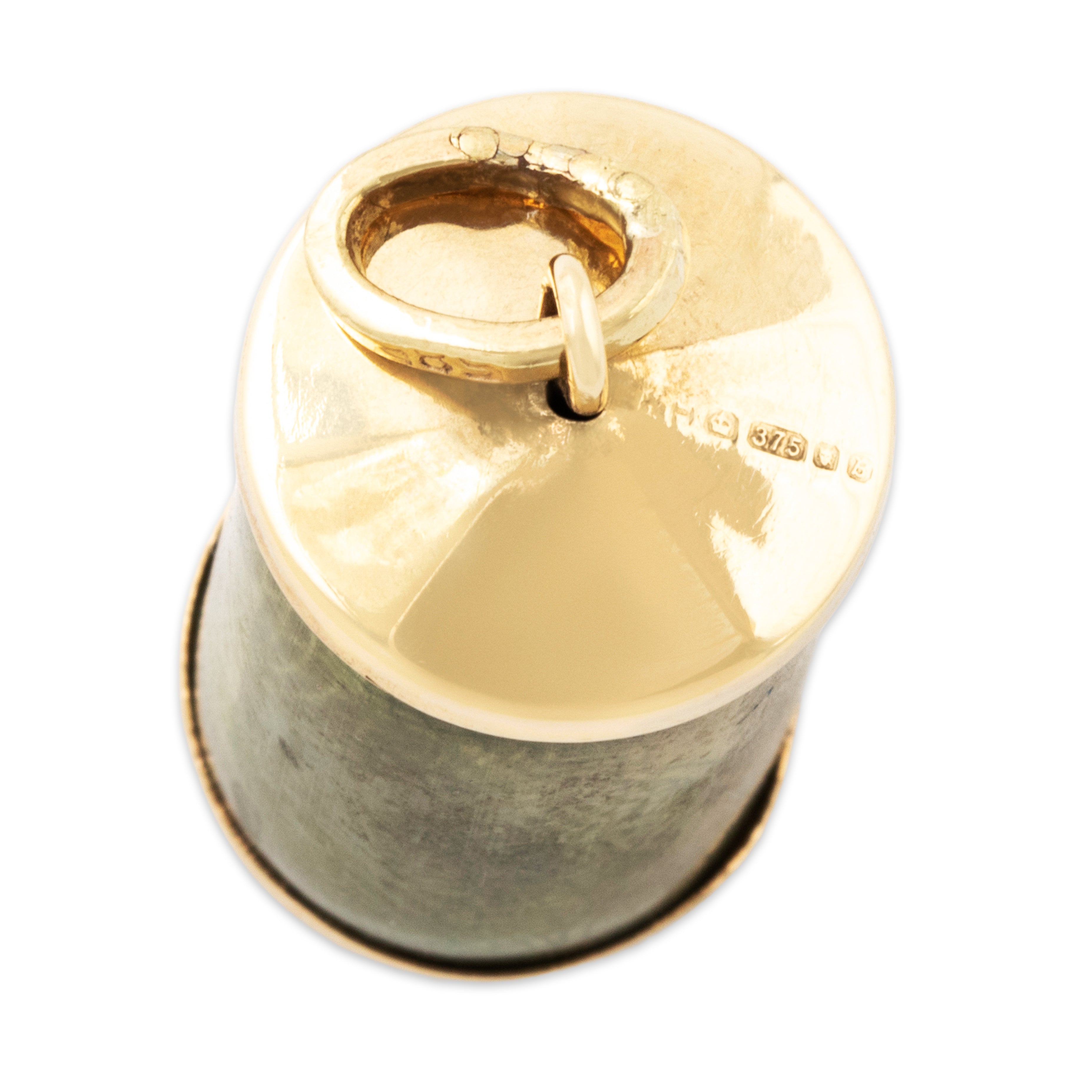 Vintage English 9k Yellow Gold 1 Pound English Note Charm / Pendant、mySite、hinf8tx79