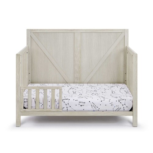 Barnside 4-in-1 Convertible Crib Washed Gray、、casual