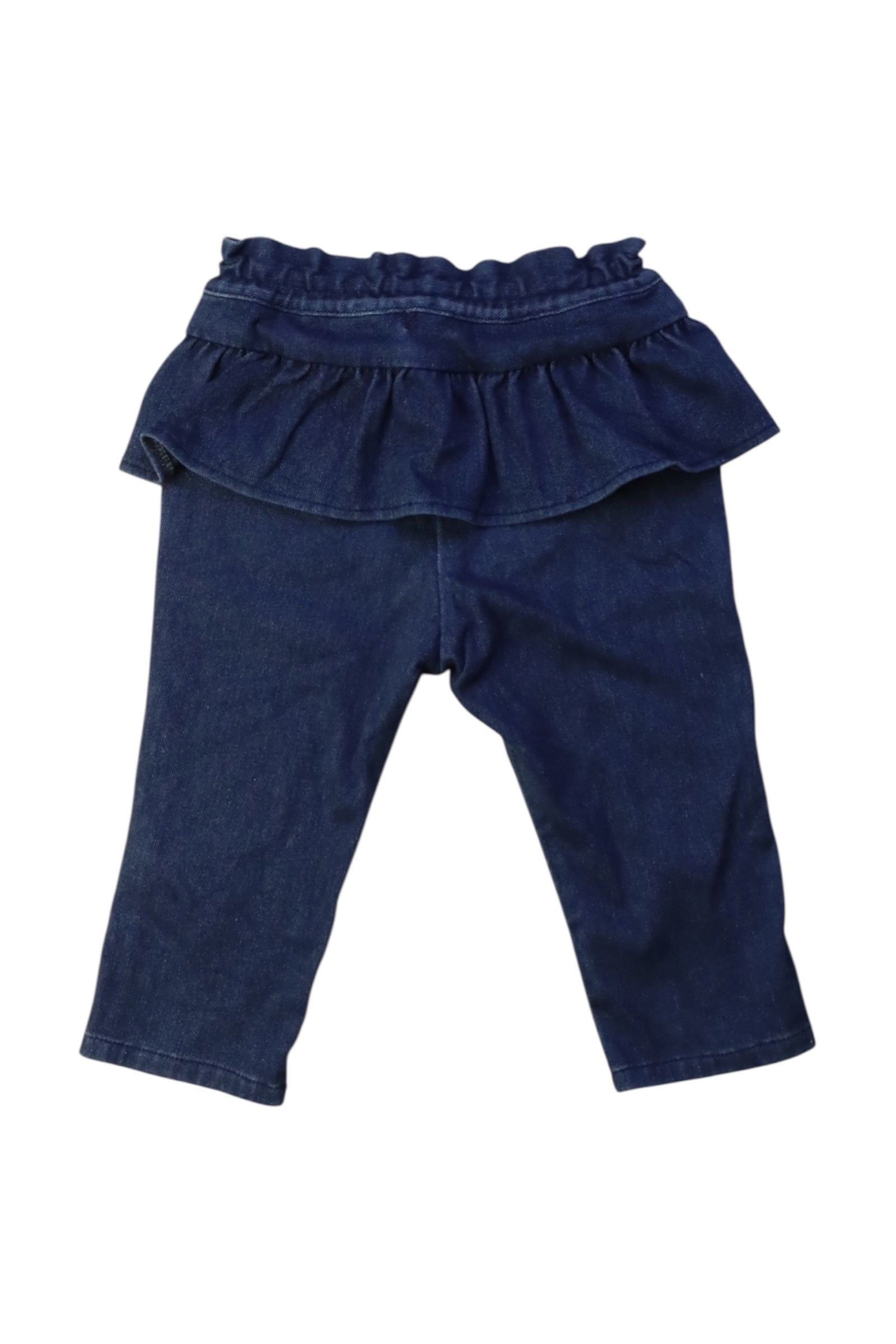 Miki House Denim Pants With Bow Pockets 12-18M、mySite、g9winljtr