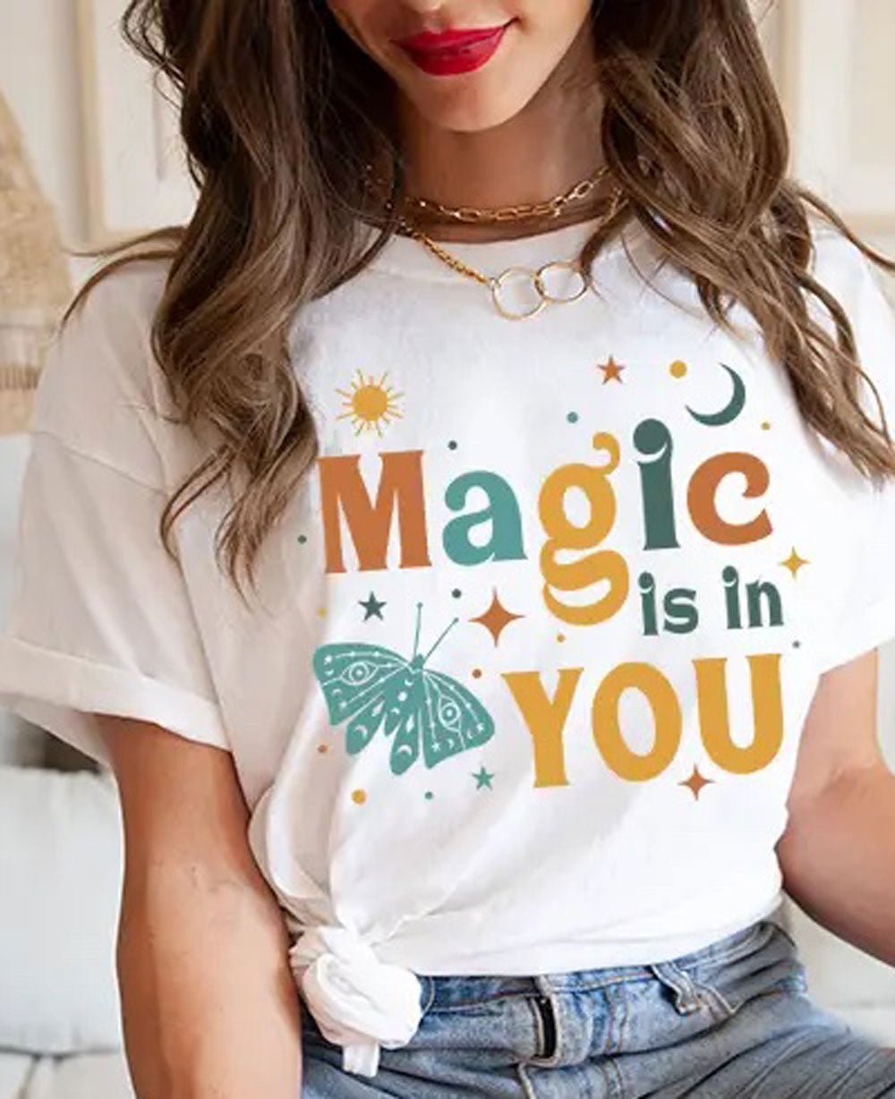 Magic is in You Cotton T-Shirt、mySite、topwebapps