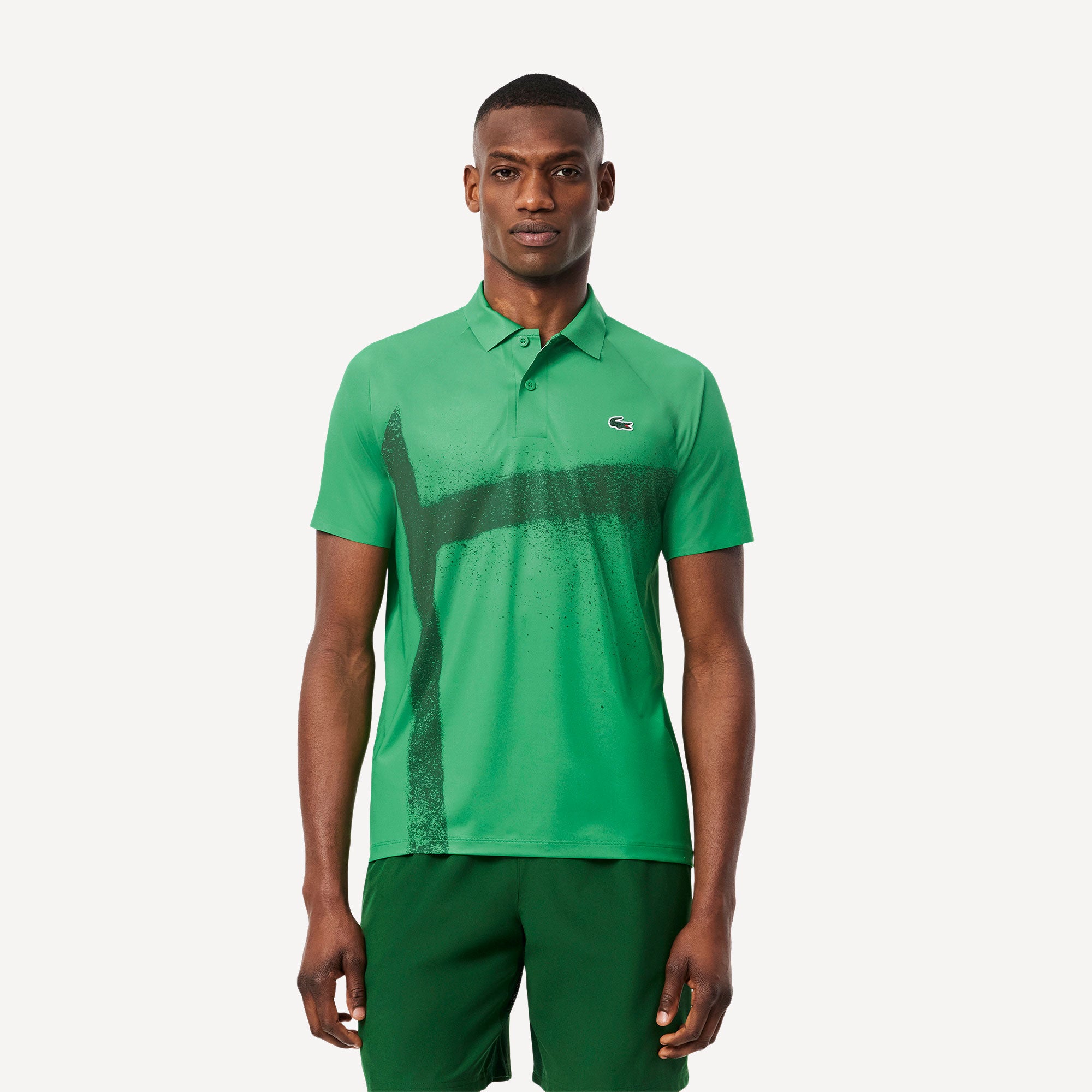 Lacoste x Novak Djokovic Men's On Court Ultra Dry Tennis Polo