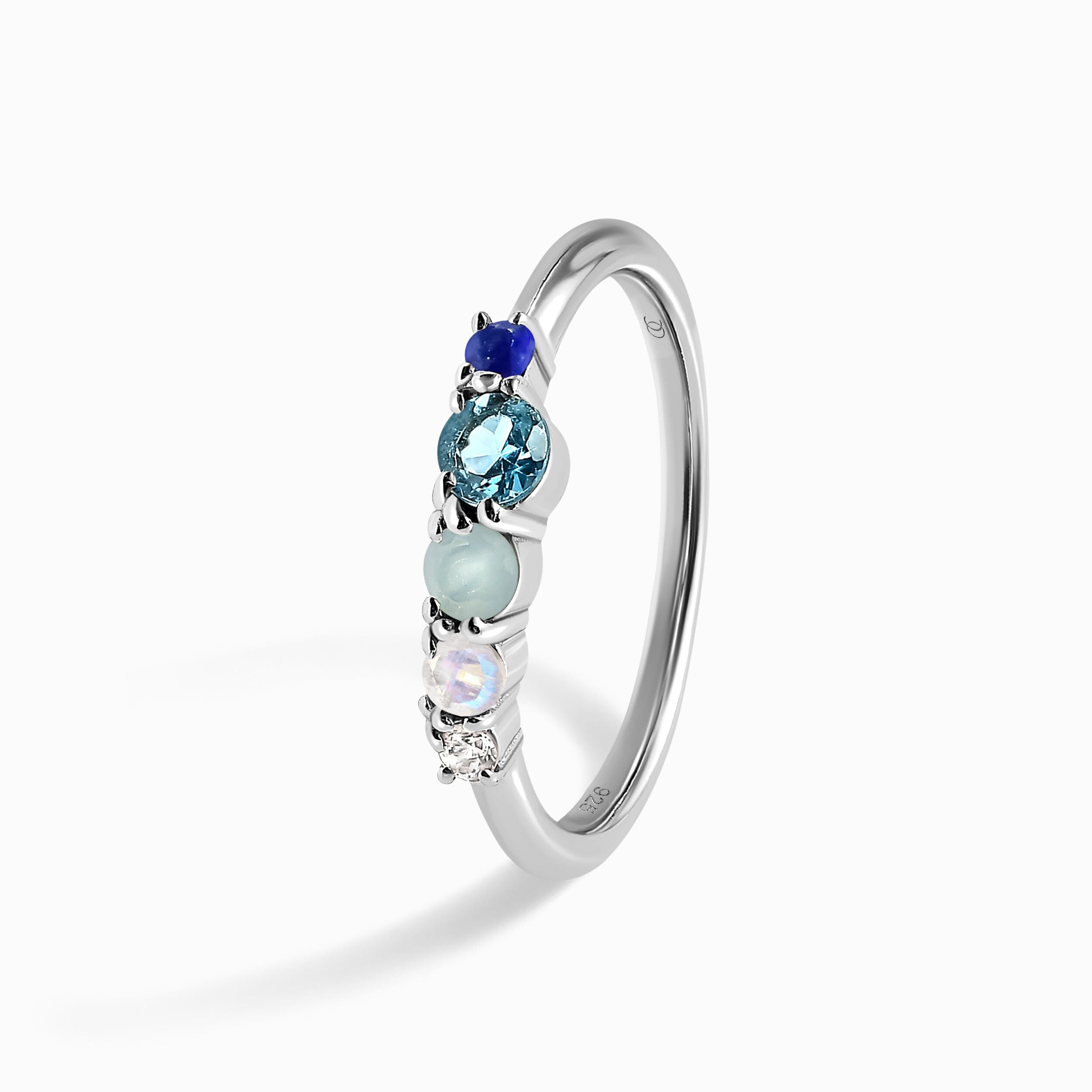 Aquamarine Moonstone Ring - Rain、mySite、hinf8tx79