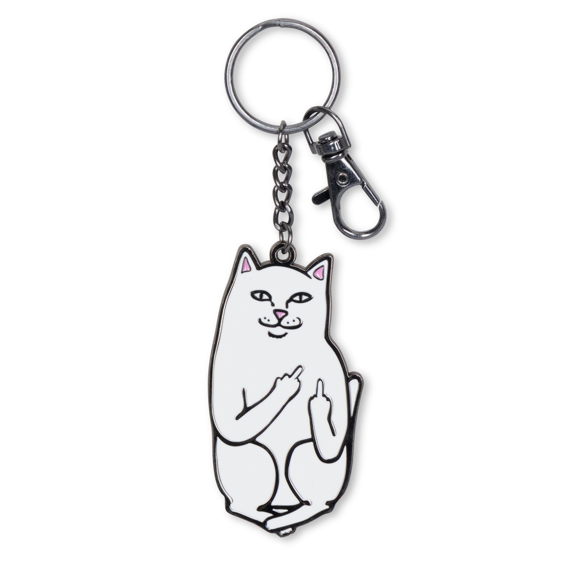  Lord Nermal Keychain (White)、mySite、merchandisen