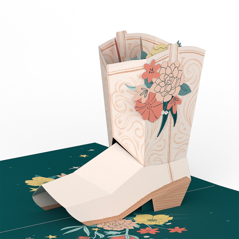 Happy Birthday Cowgirl Pop-Up Card、mySite、solidvoid