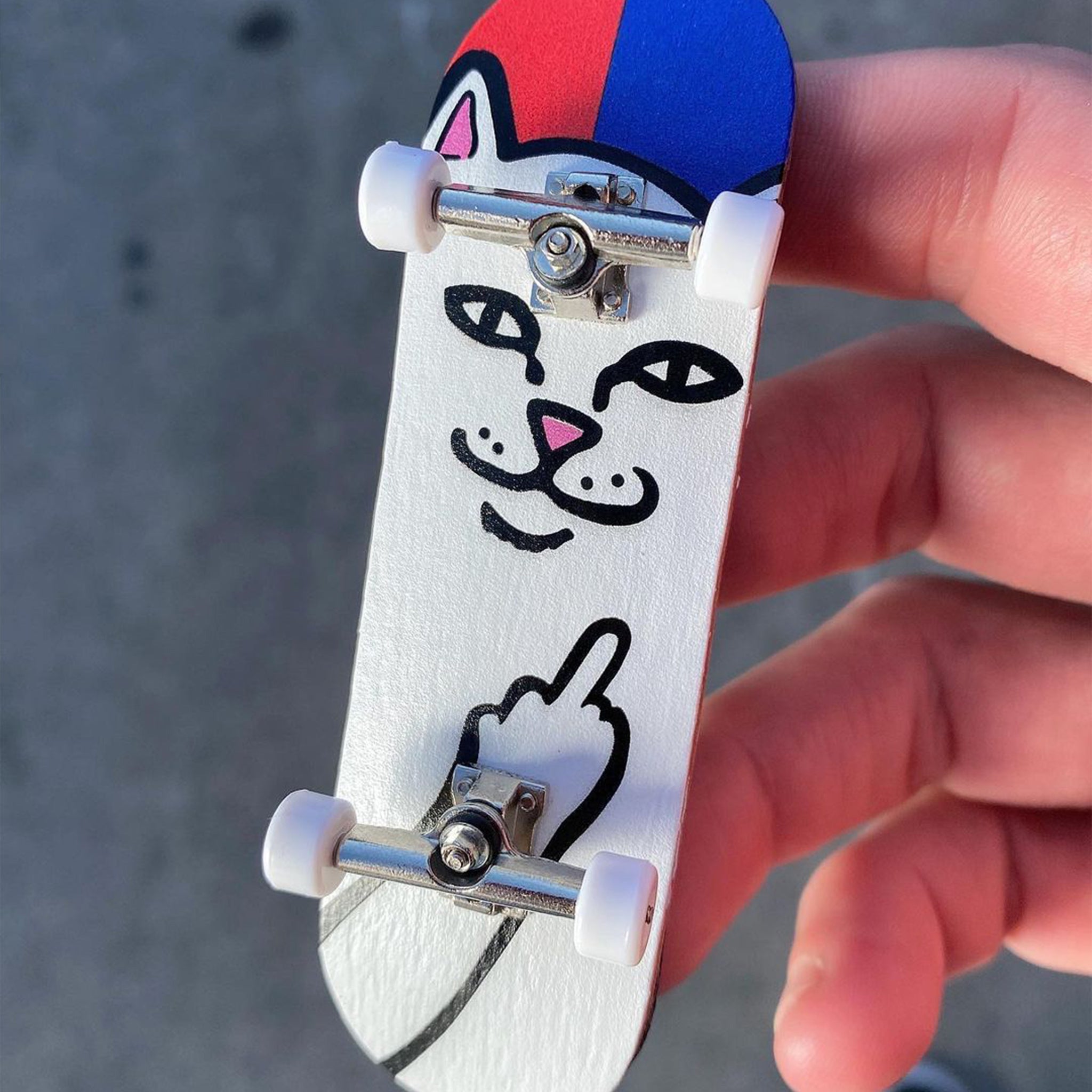  Lord Nermal Mini Skateboard (Red/Blue)、mySite、merchandisen