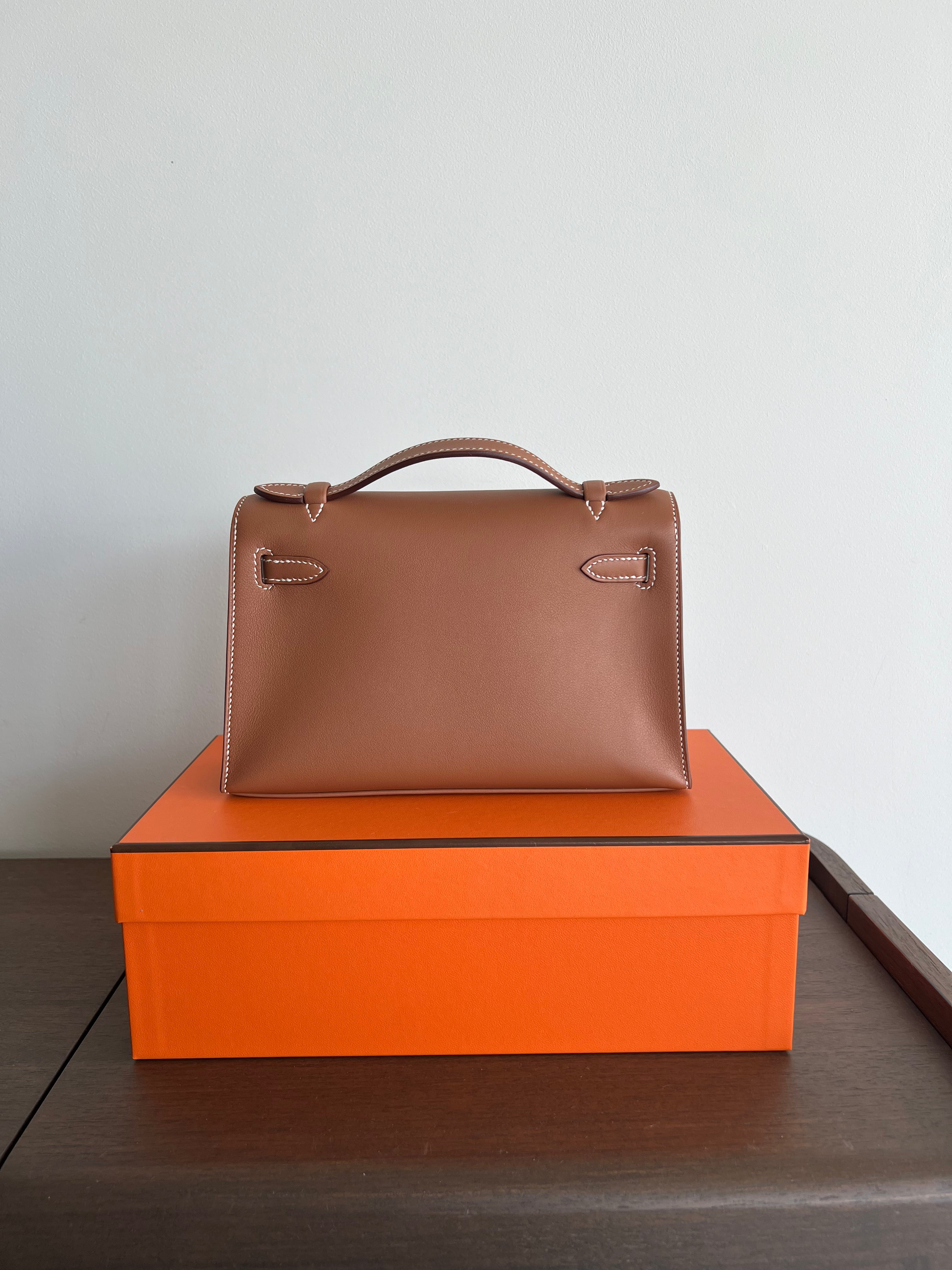 Hermès Kelly Pochette Gold Swift GHW、mySite、garminoutage.com