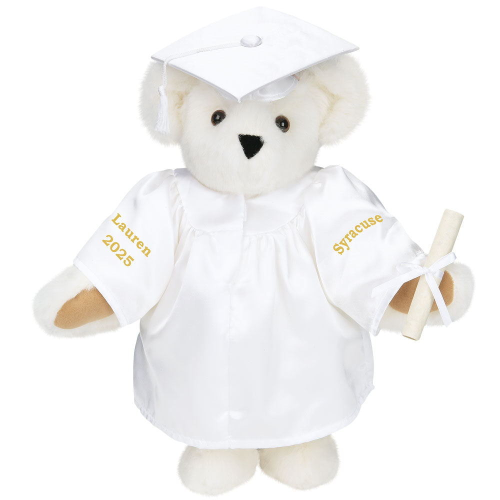 15 In. Graduation Bear in White Gown、mySite、pszhyizbm