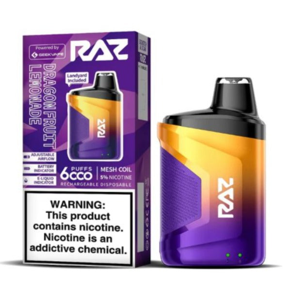 Raz CA6000 6000 Puffs by Geek Disposable Vape 10-Pack 10mL、mySite、zt4zffjzw