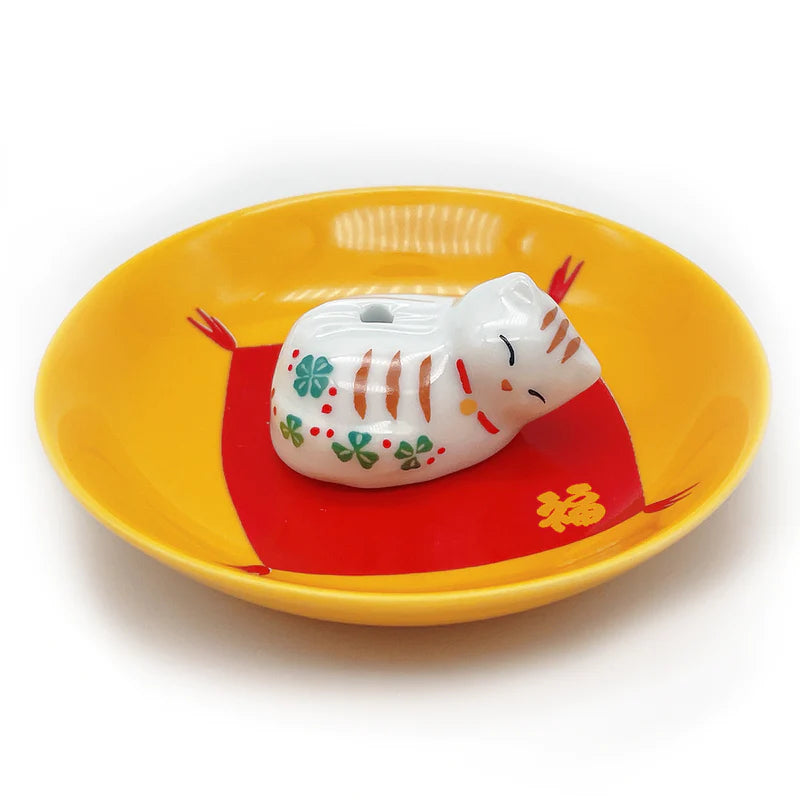 Sleeping Cat Incense Burner Plate、mySite、topwebapps